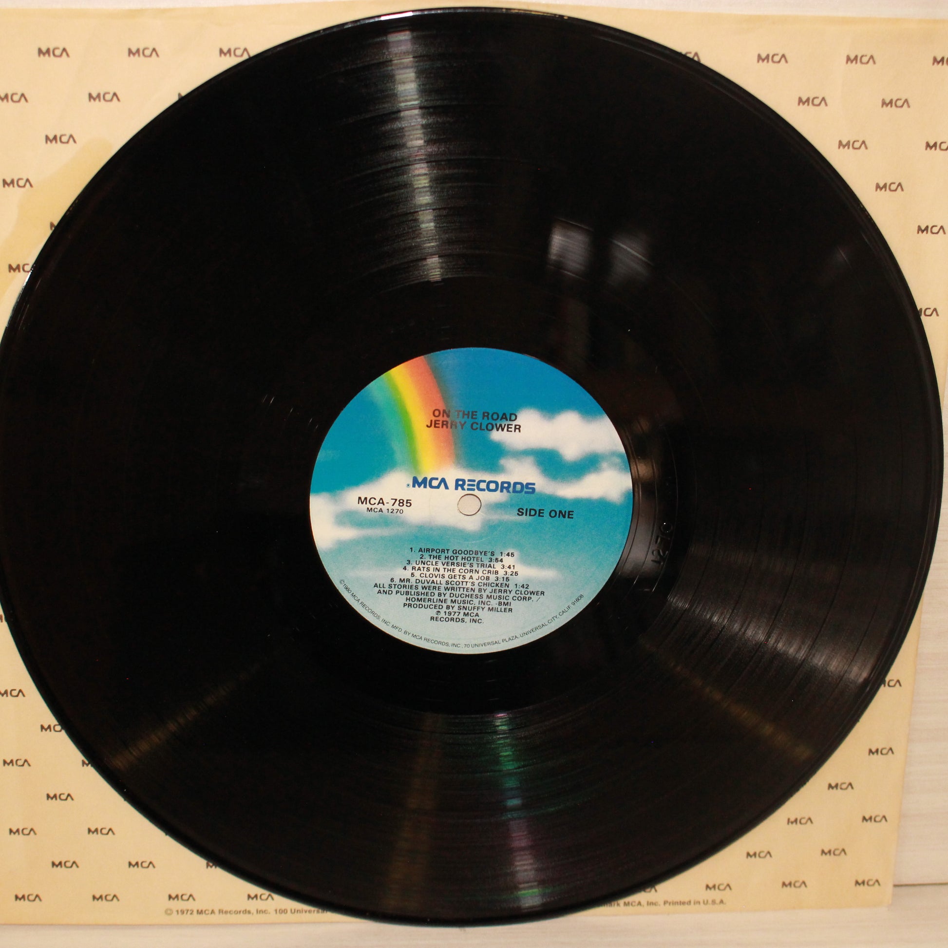 Jerry Clower : On The Road (LP,Album,Stereo)