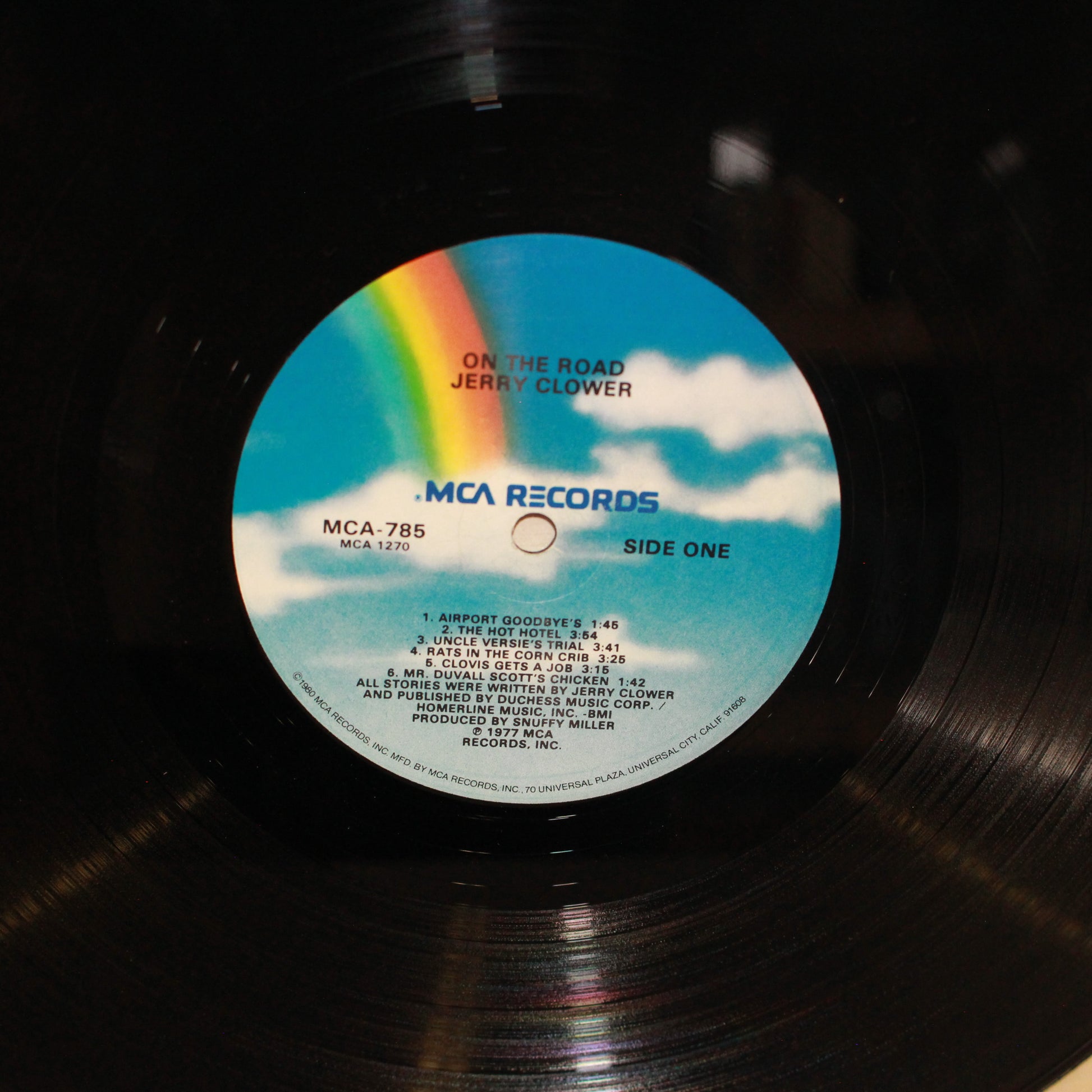 Jerry Clower : On The Road (LP,Album,Stereo)