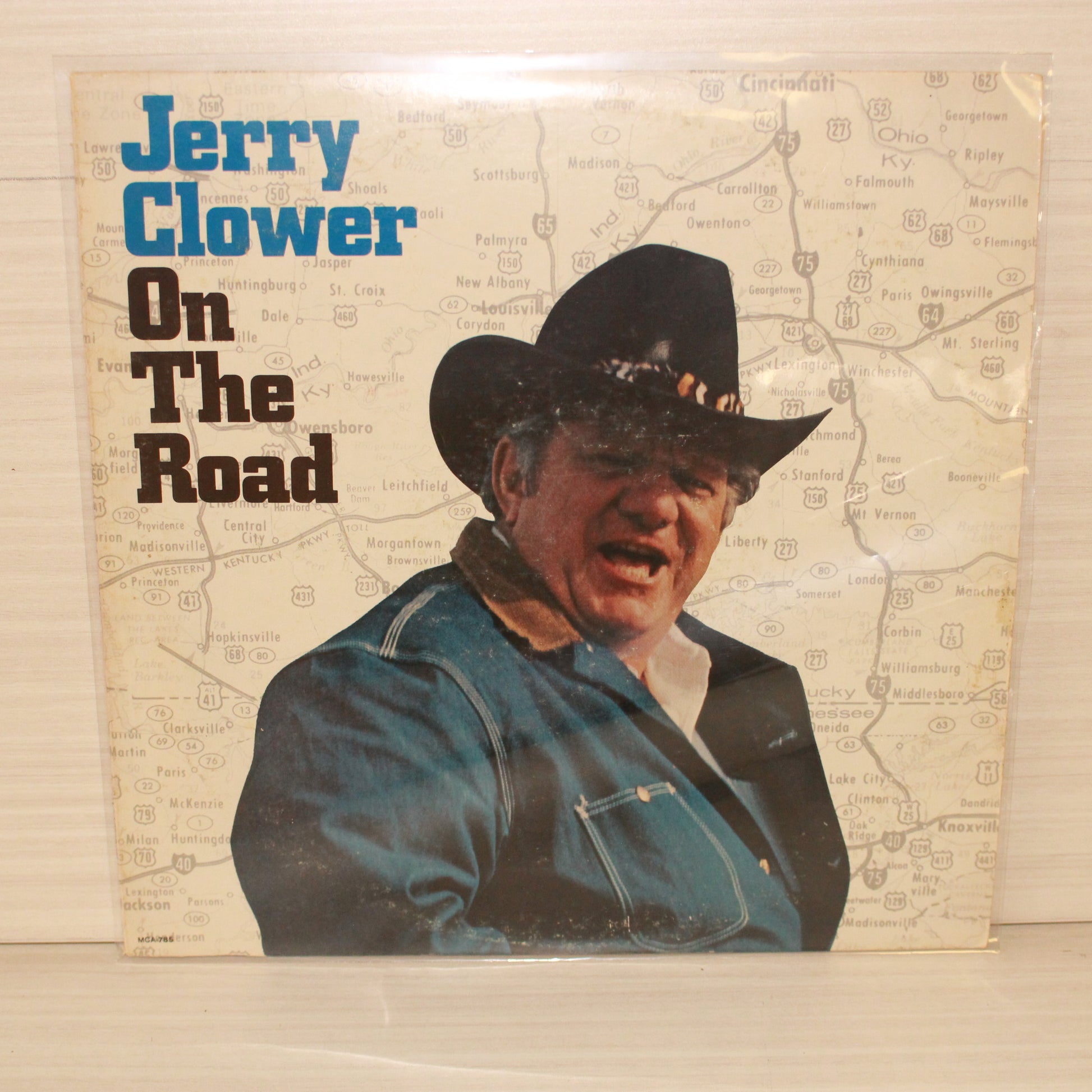 Jerry Clower : On The Road (LP,Album,Stereo)