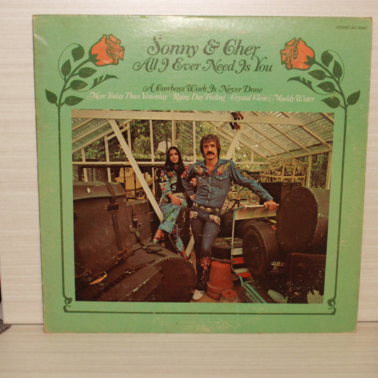 Sonny & Cher : All I Ever Need Is You (LP,Album,Reissue)