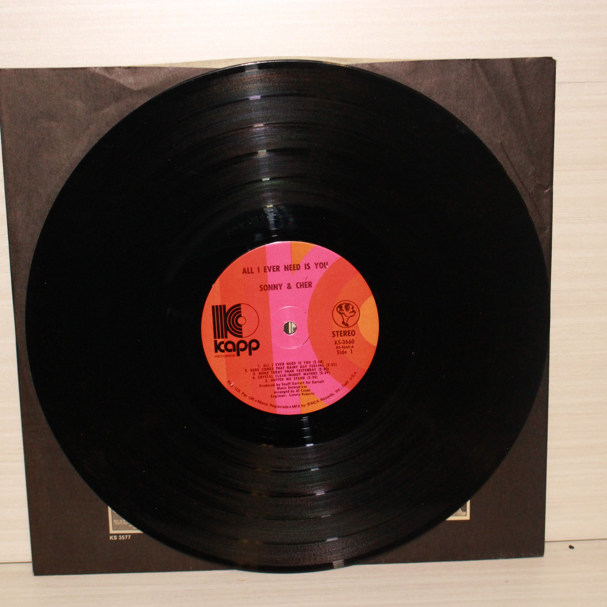 Sonny & Cher : All I Ever Need Is You (LP,Album,Reissue)