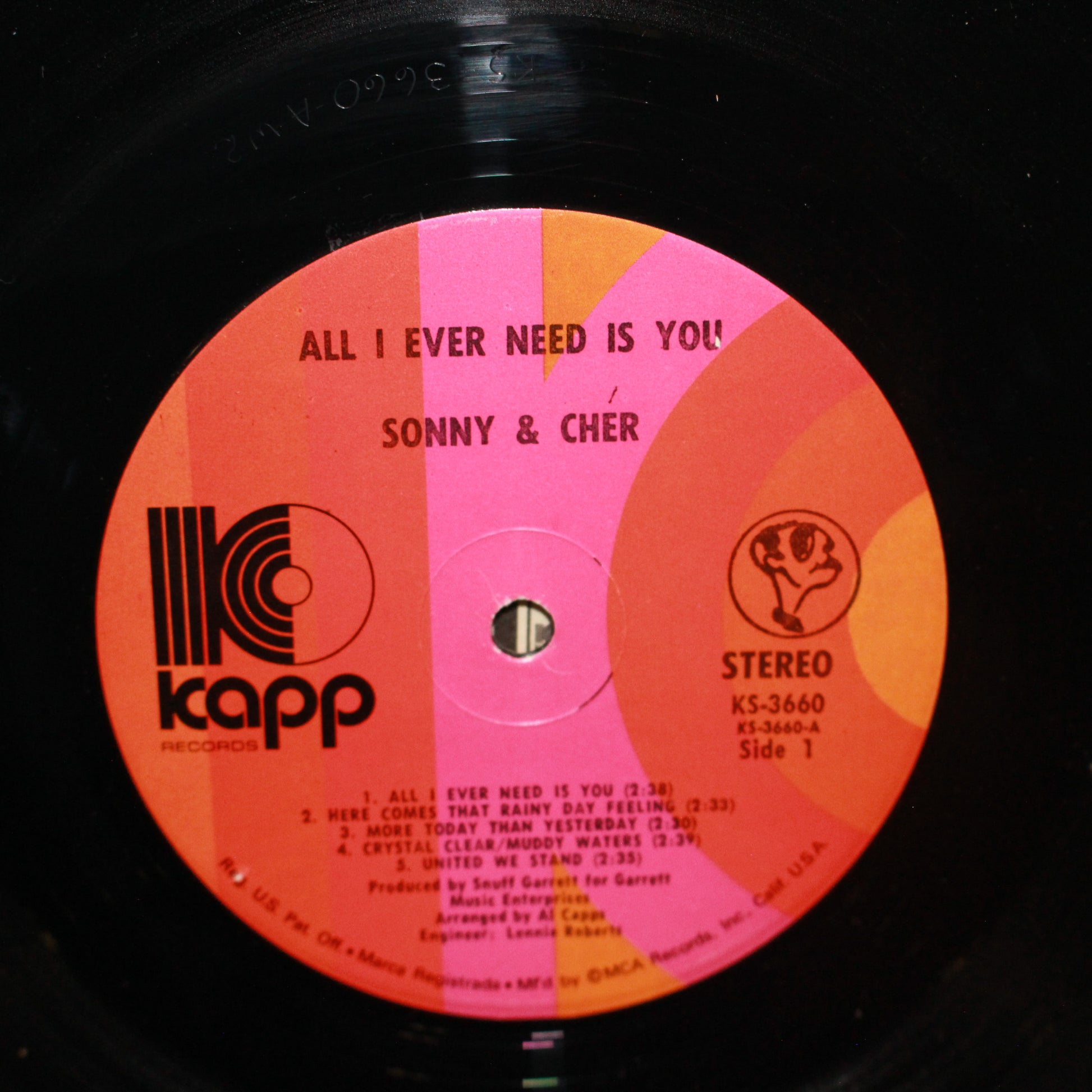 Sonny & Cher : All I Ever Need Is You (LP,Album,Reissue)