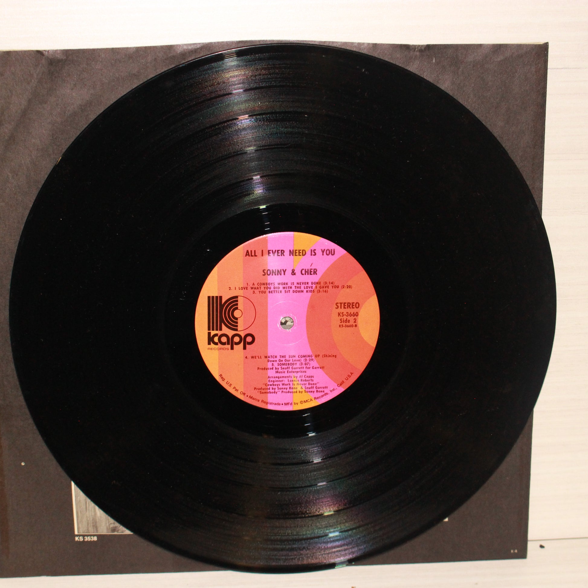 Sonny & Cher : All I Ever Need Is You (LP,Album,Reissue)