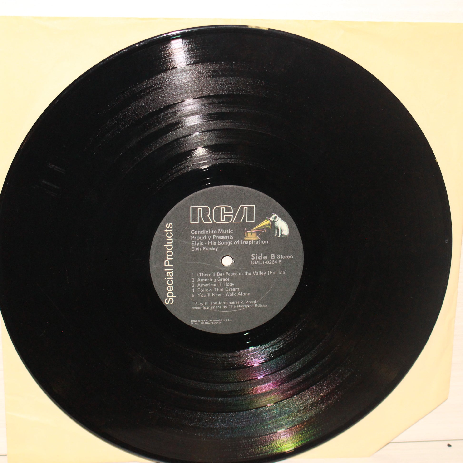 Elvis Presley : Elvis - His Songs Of Inspiration (LP,Compilation)