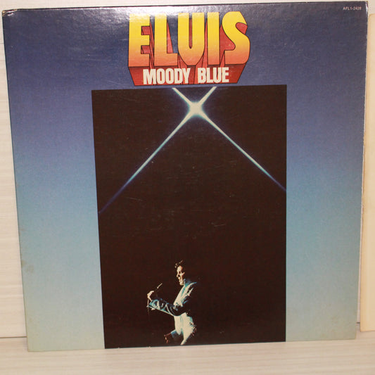 Elvis Presley : Moody Blue (LP,Album,Stereo)