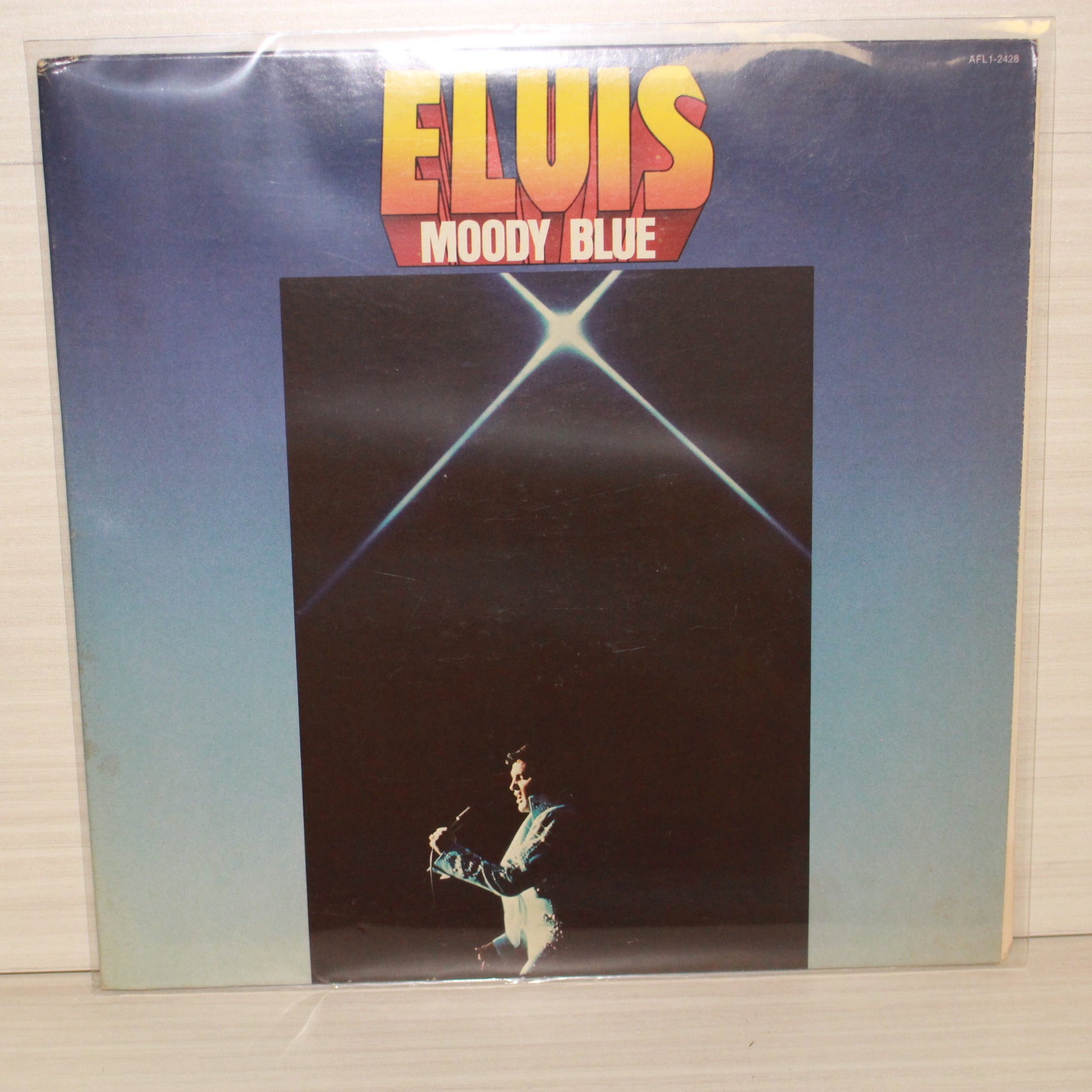 Elvis Presley : Moody Blue (LP,Album,Stereo)