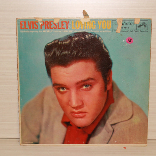 Elvis Presley : Loving You (LP,Album,Mono)