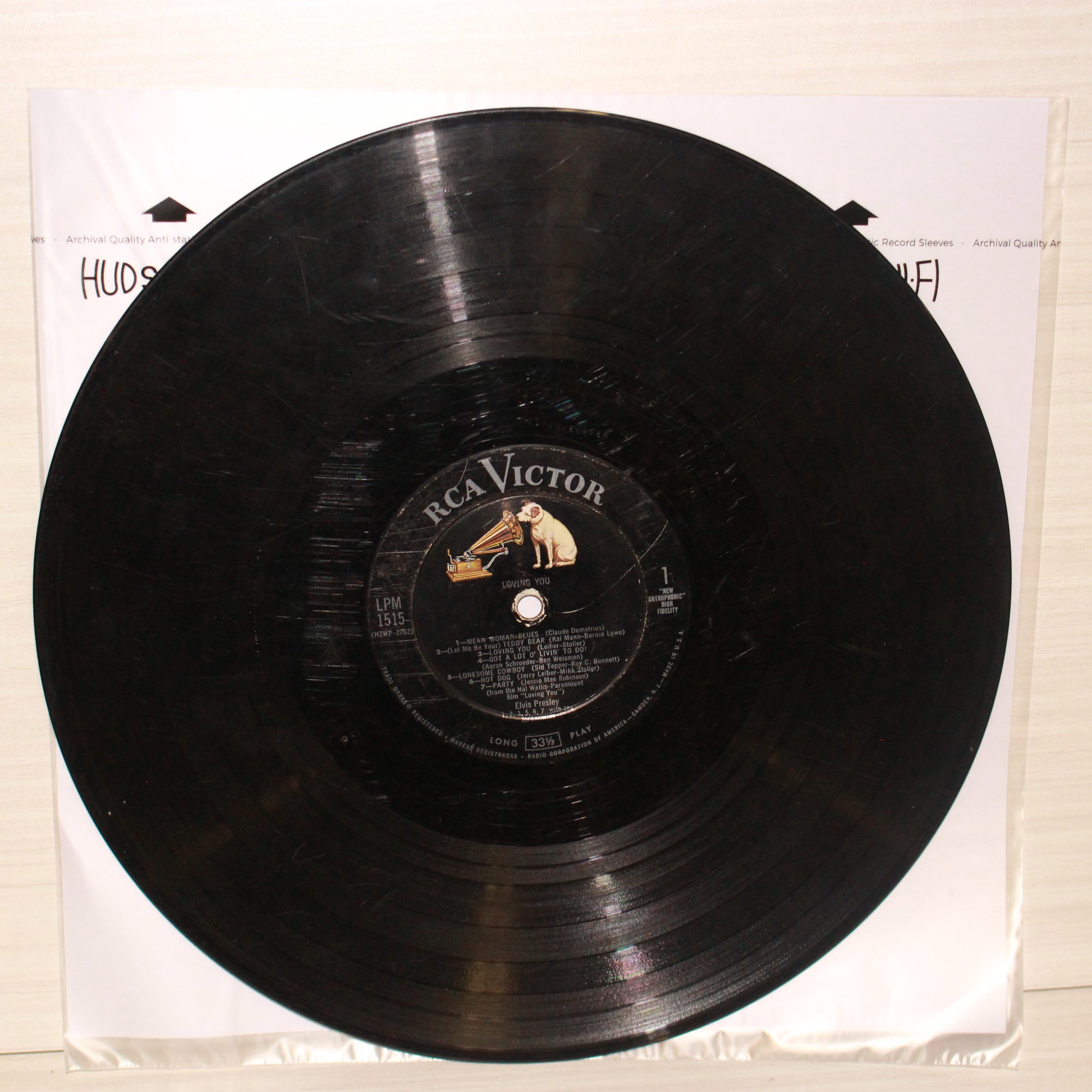 Elvis Presley : Loving You (LP,Album,Mono)