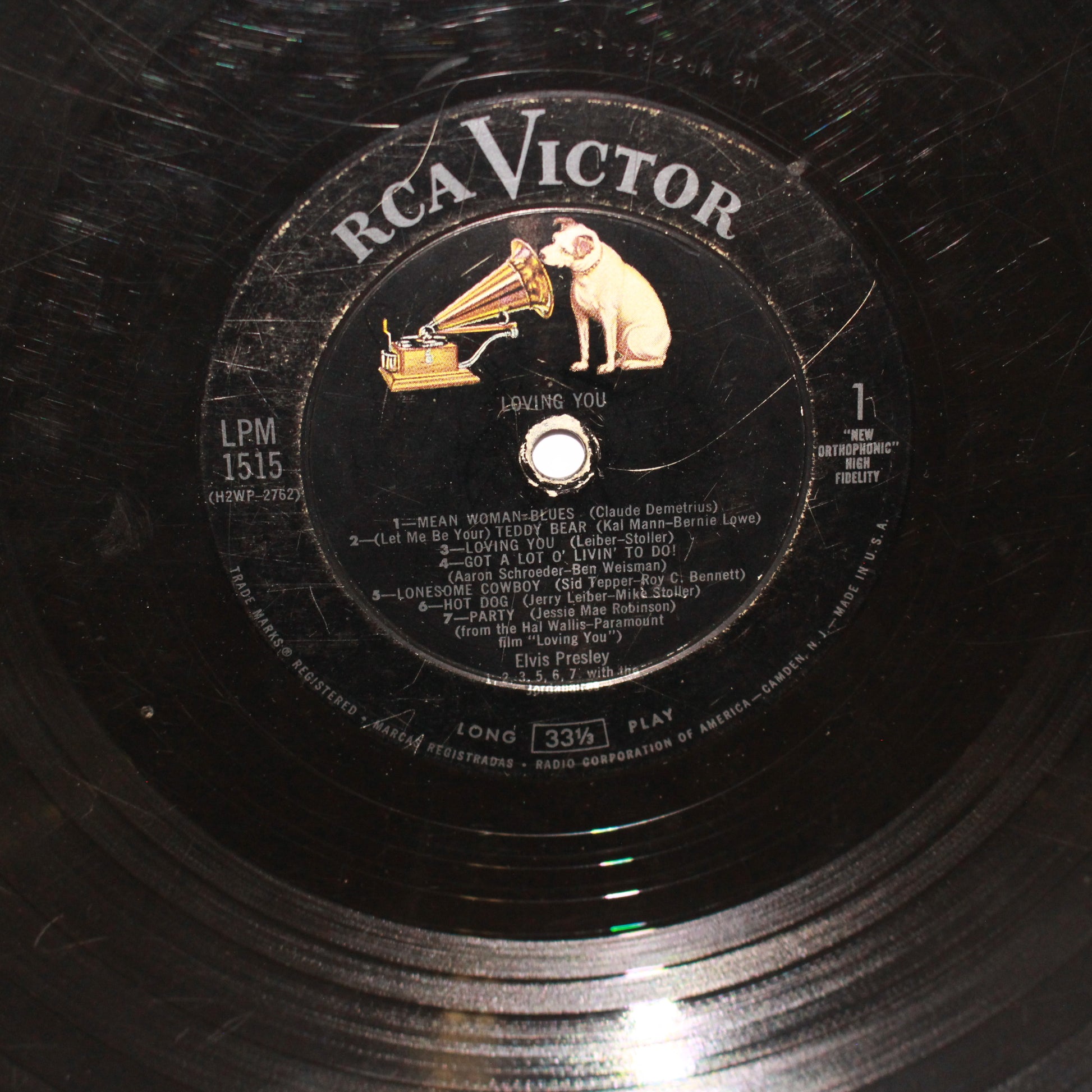 Elvis Presley : Loving You (LP,Album,Mono)