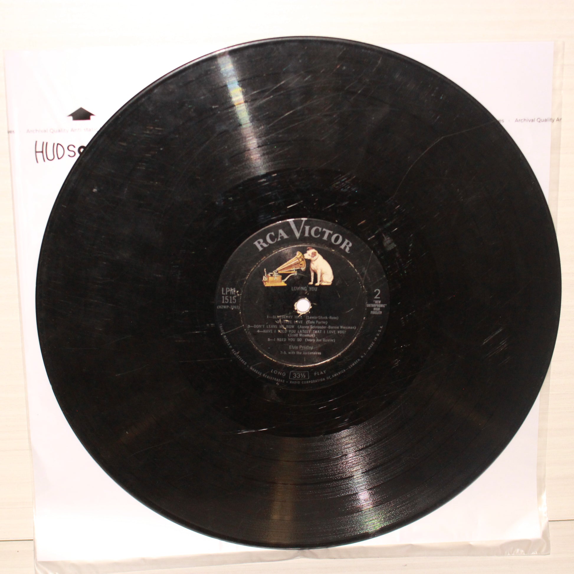 Elvis Presley : Loving You (LP,Album,Mono)