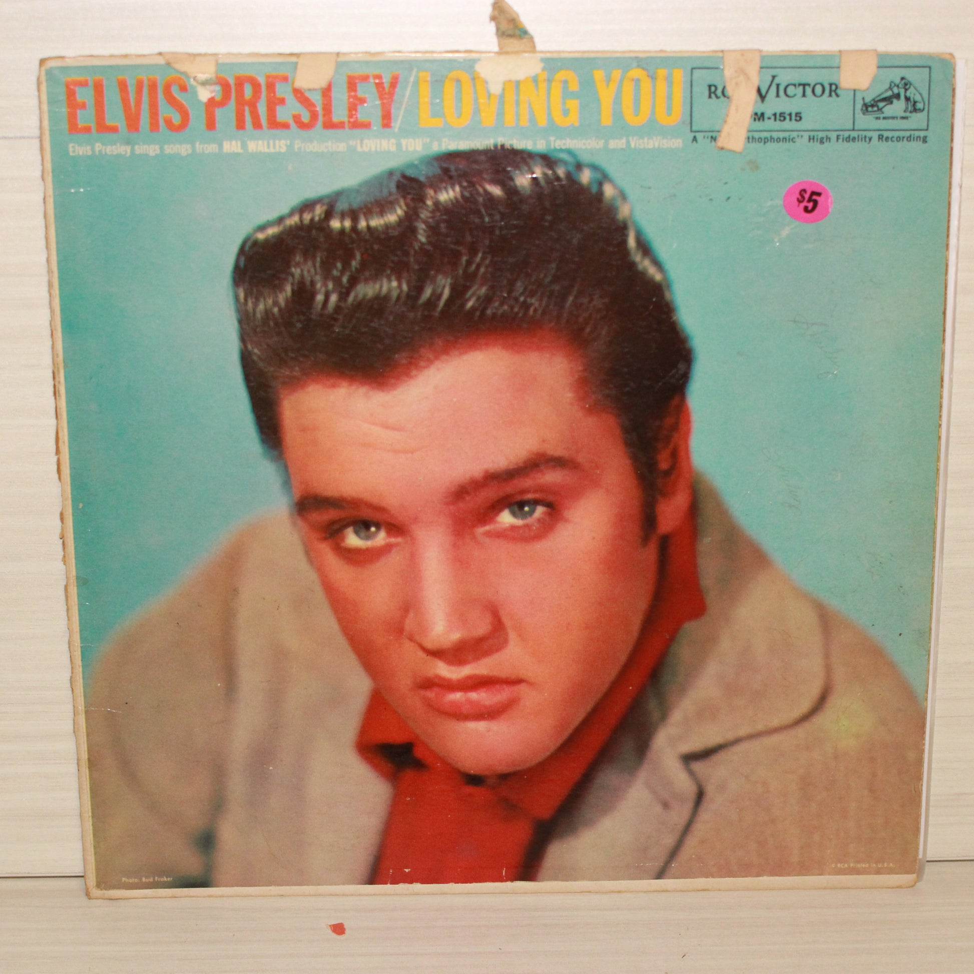 Elvis Presley : Loving You (LP,Album,Mono)