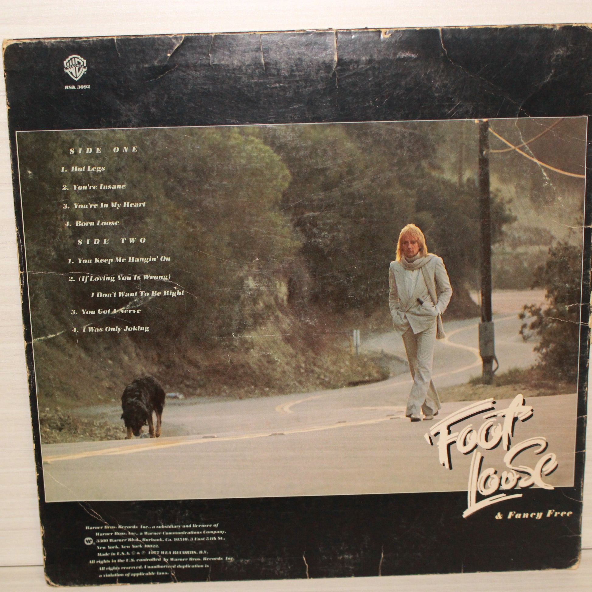Rod Stewart : Foot Loose & Fancy Free (LP,Album,Stereo)