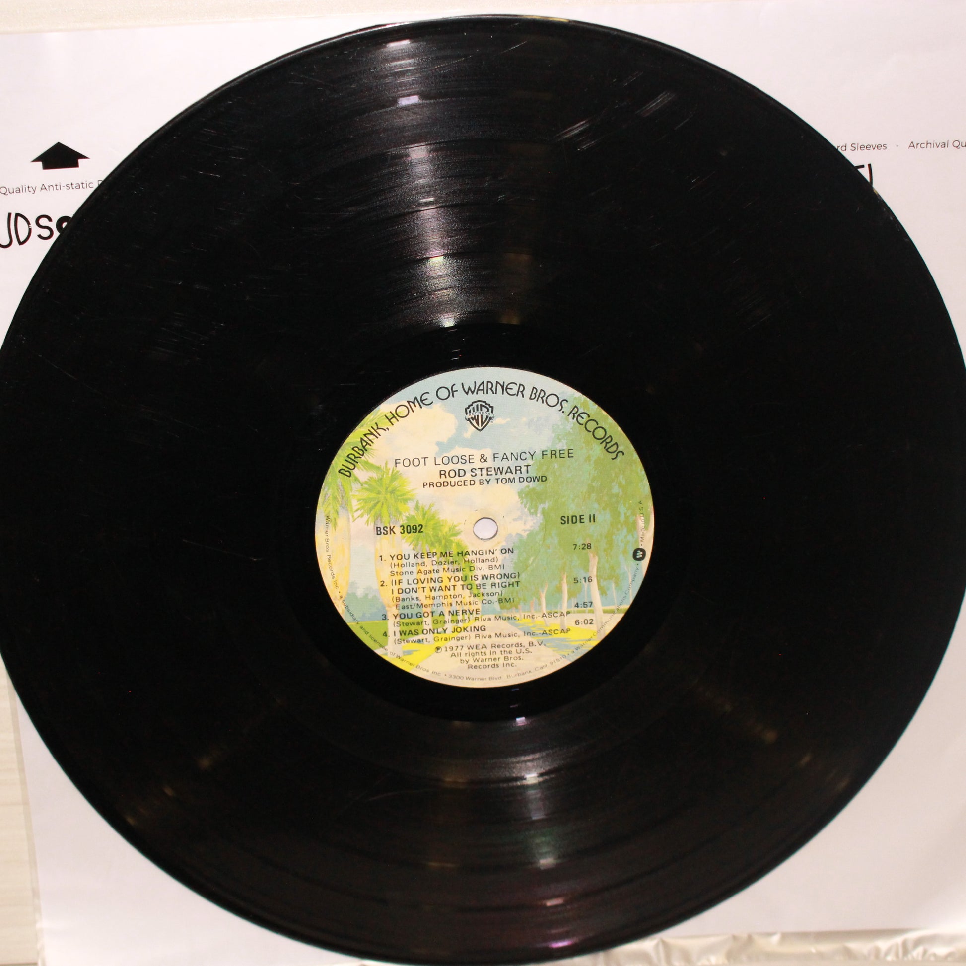 Rod Stewart : Foot Loose & Fancy Free (LP,Album,Stereo)