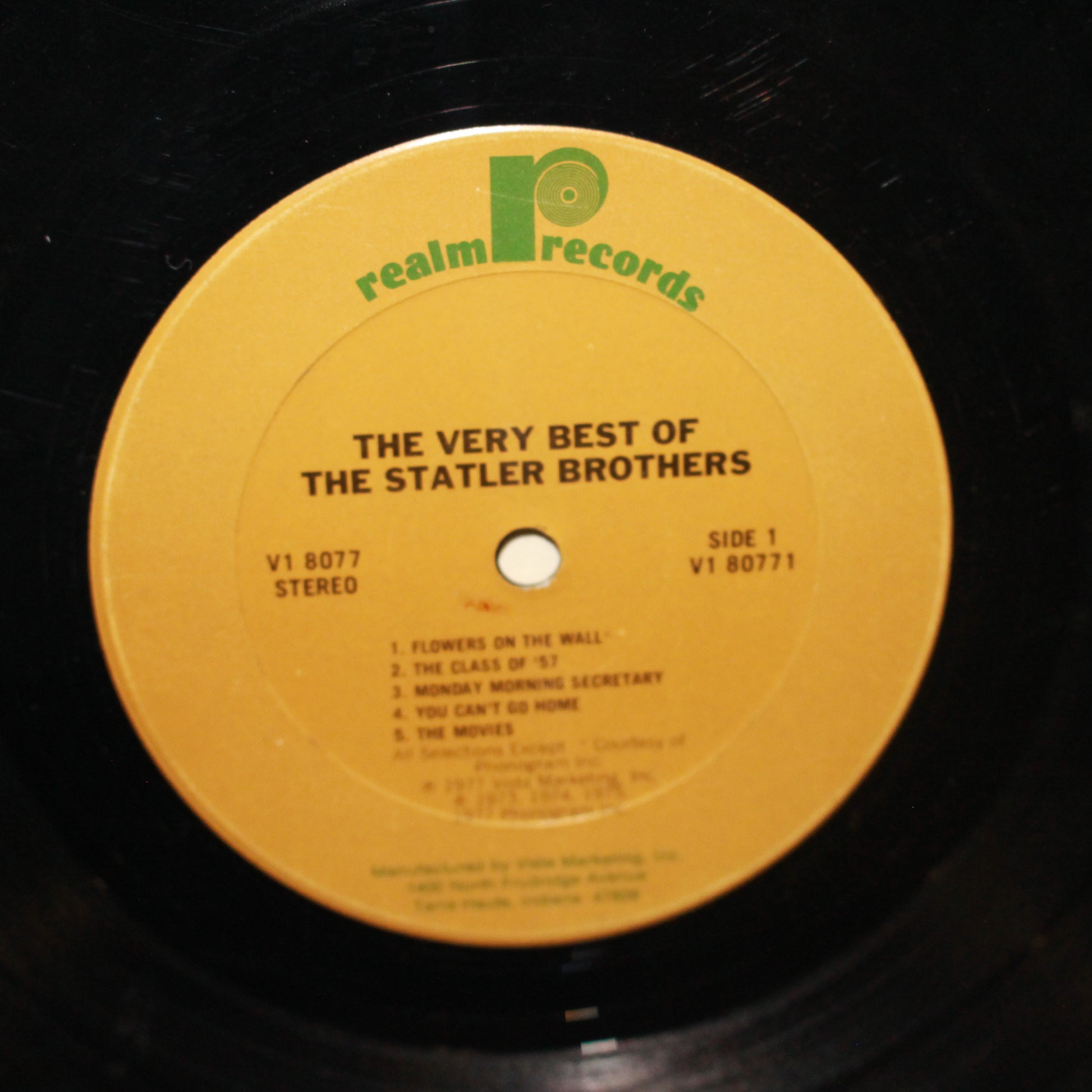 The Statler Brothers : The Very Best Of The Statler Brothers (LP,Compilation)