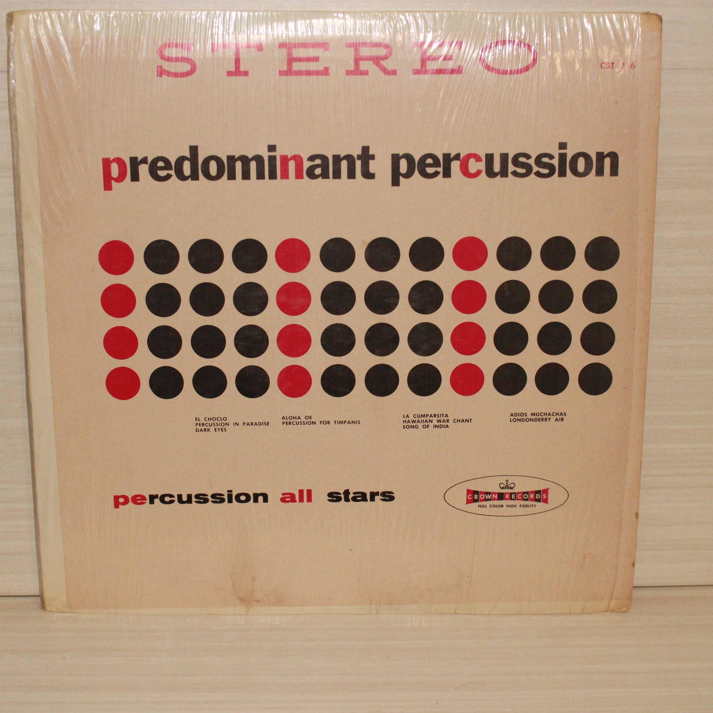 Percussion All Stars : Predominant Percussion (LP,Stereo)