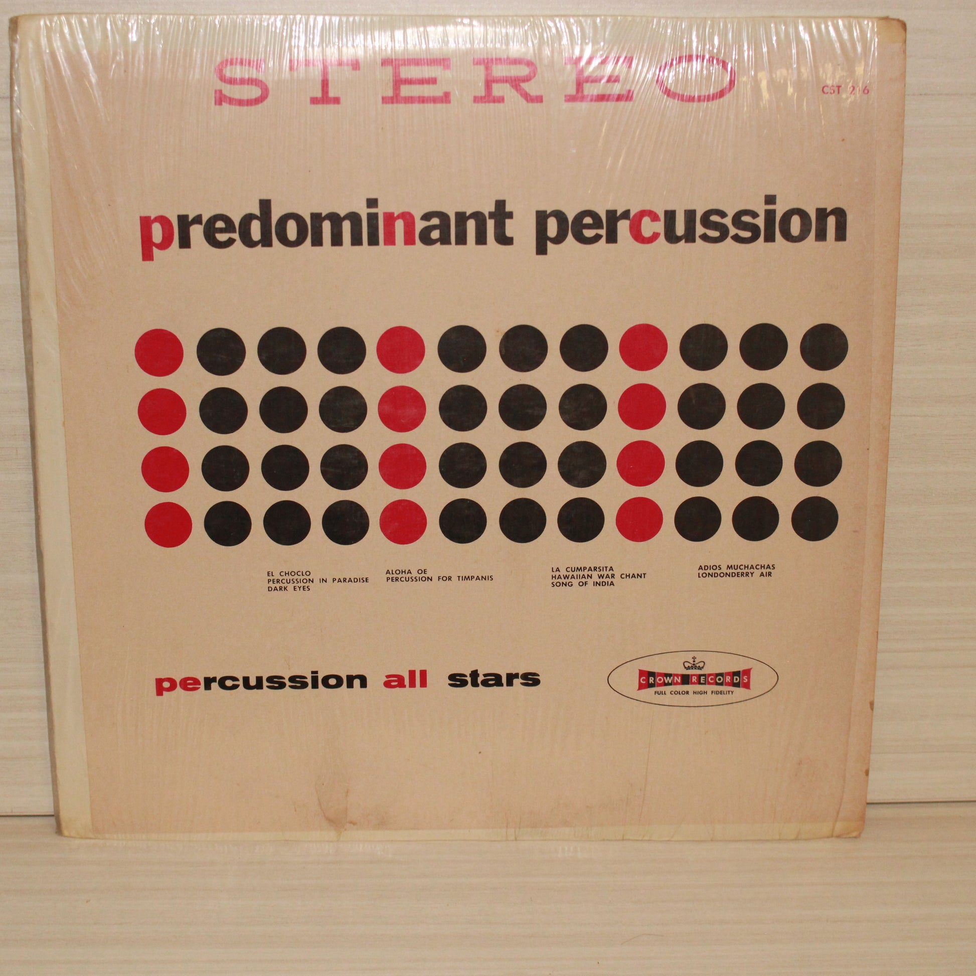 Percussion All Stars : Predominant Percussion (LP,Stereo)