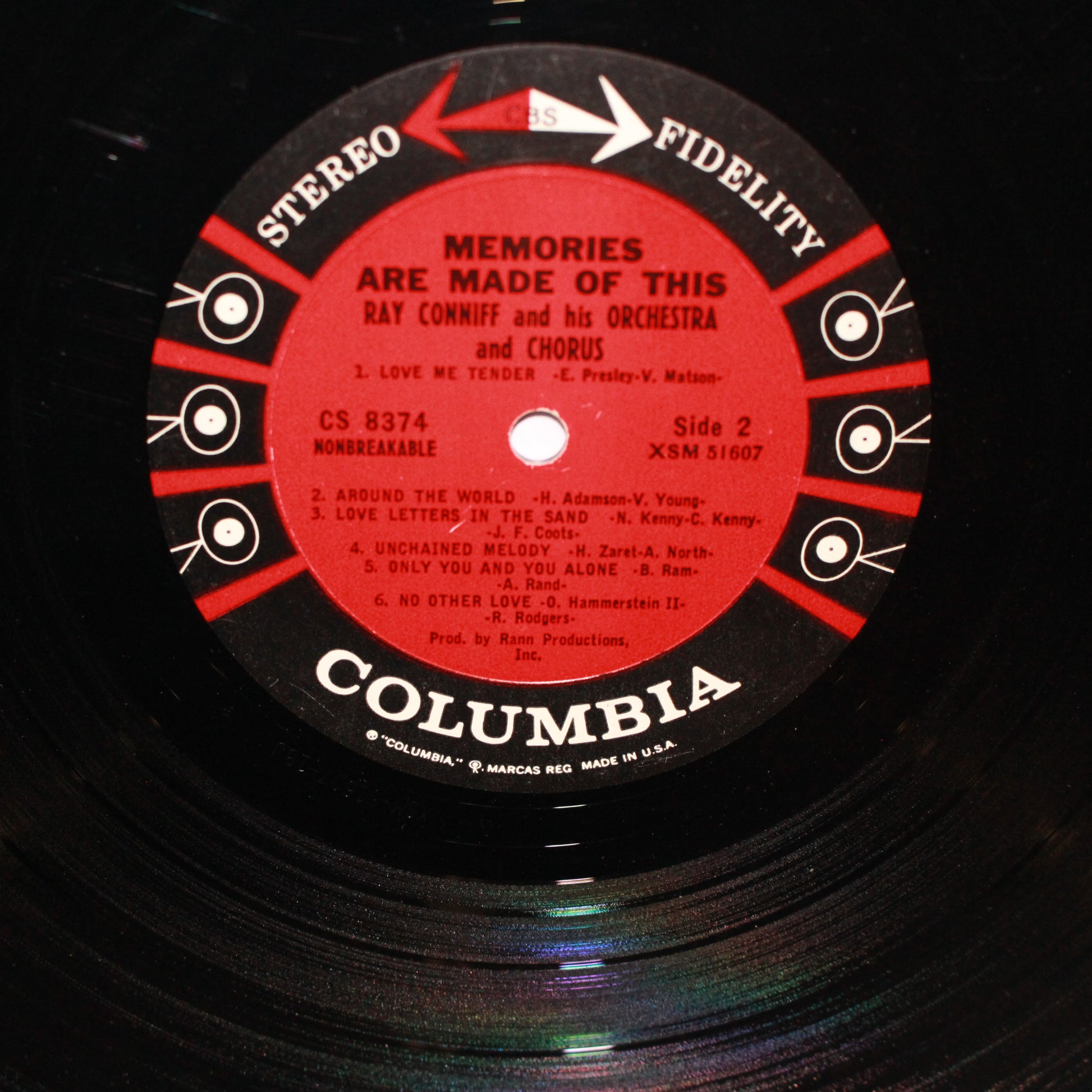 Ray Conniff And His Orchestra & Chorus : Memories Are Made Of This (LP,Album,Stereo)