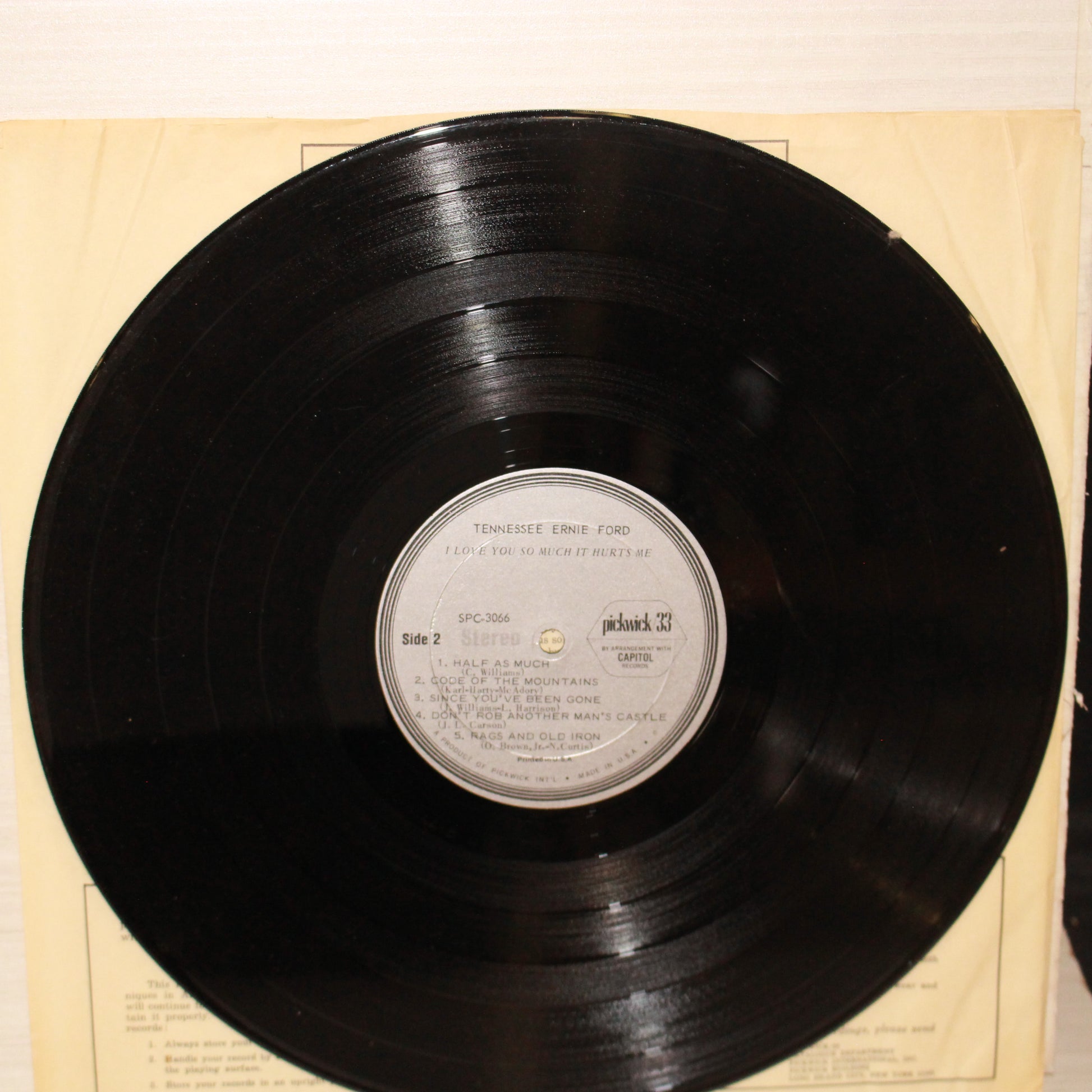 Tennessee Ernie Ford : Tennessee Ernie Ford (LP,Compilation,Stereo)