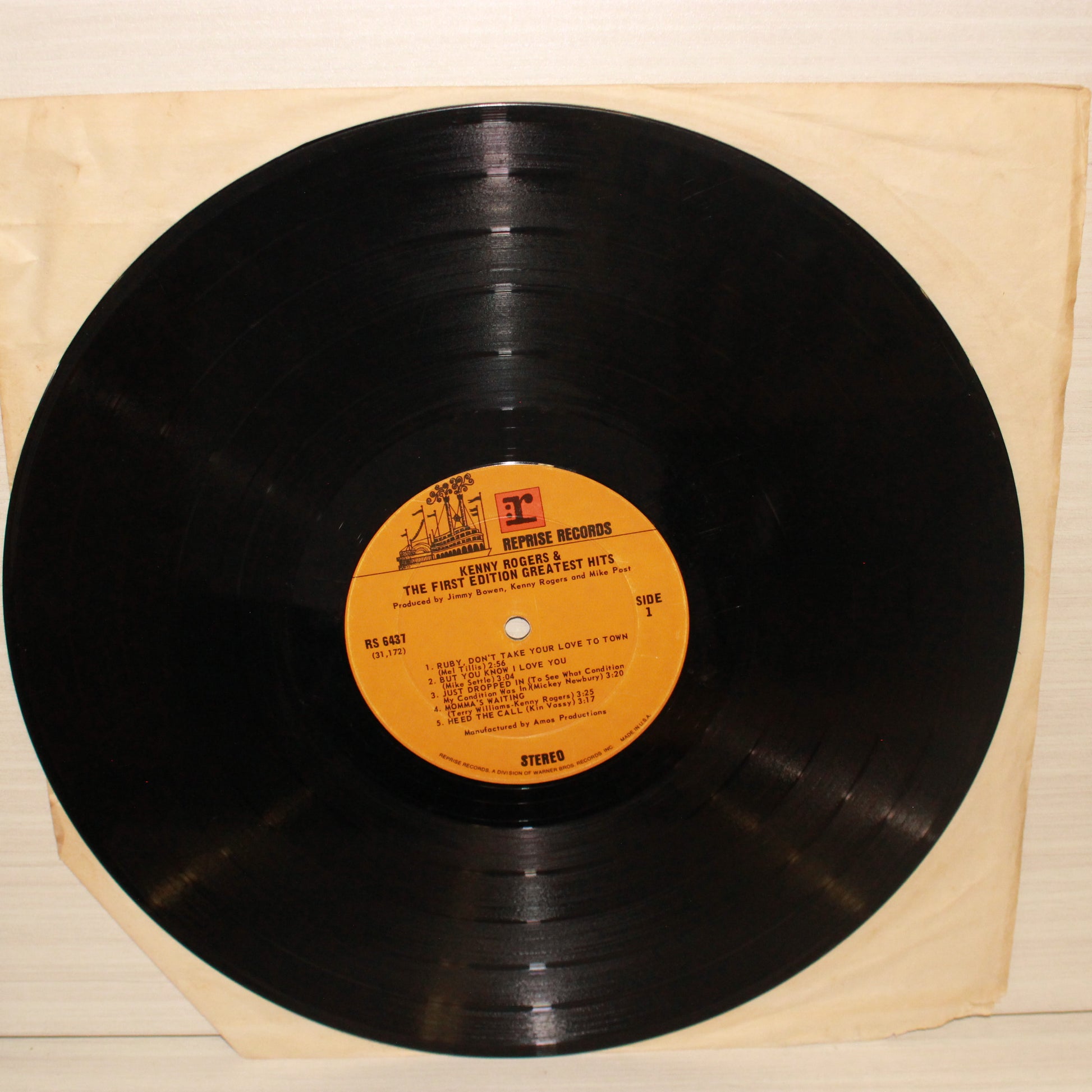 Kenny Rogers & The First Edition : Greatest Hits (LP,Compilation)