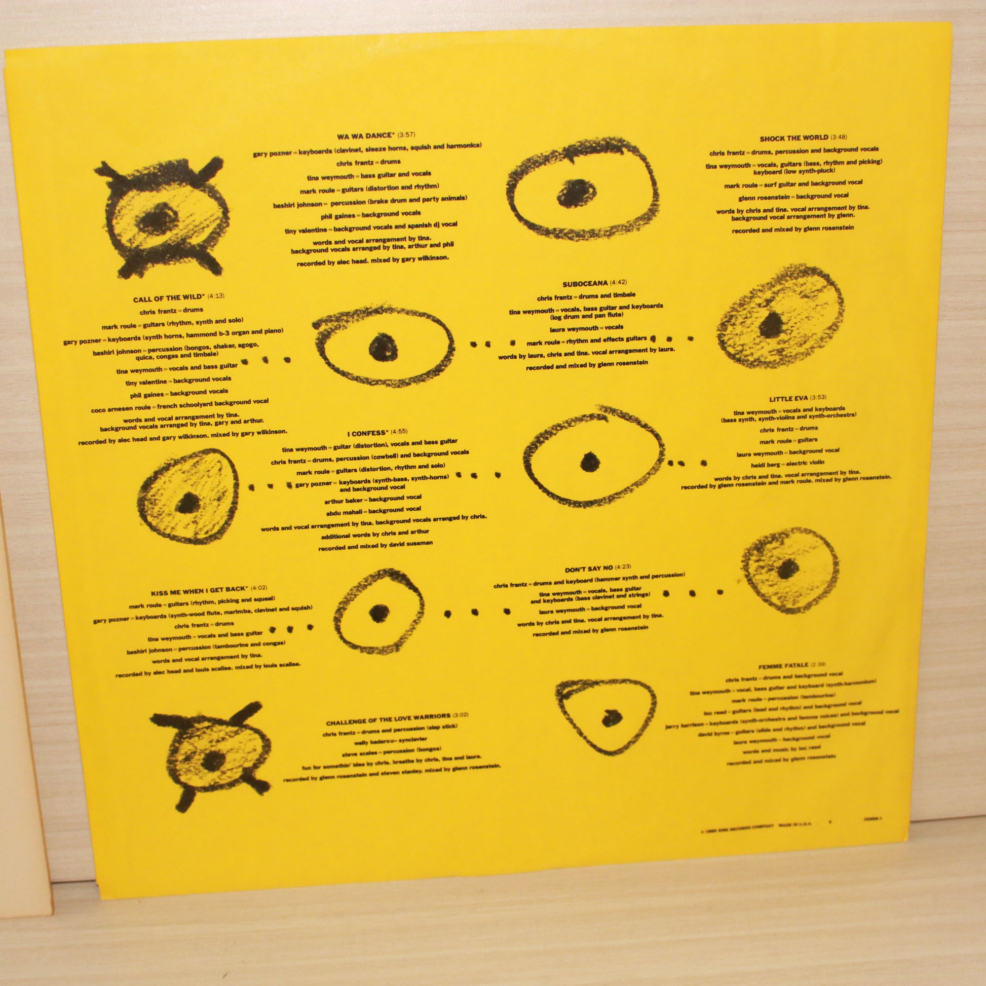 Tom Tom Club : Boom Boom Chi Boom Boom (LP,Album,Club Edition)