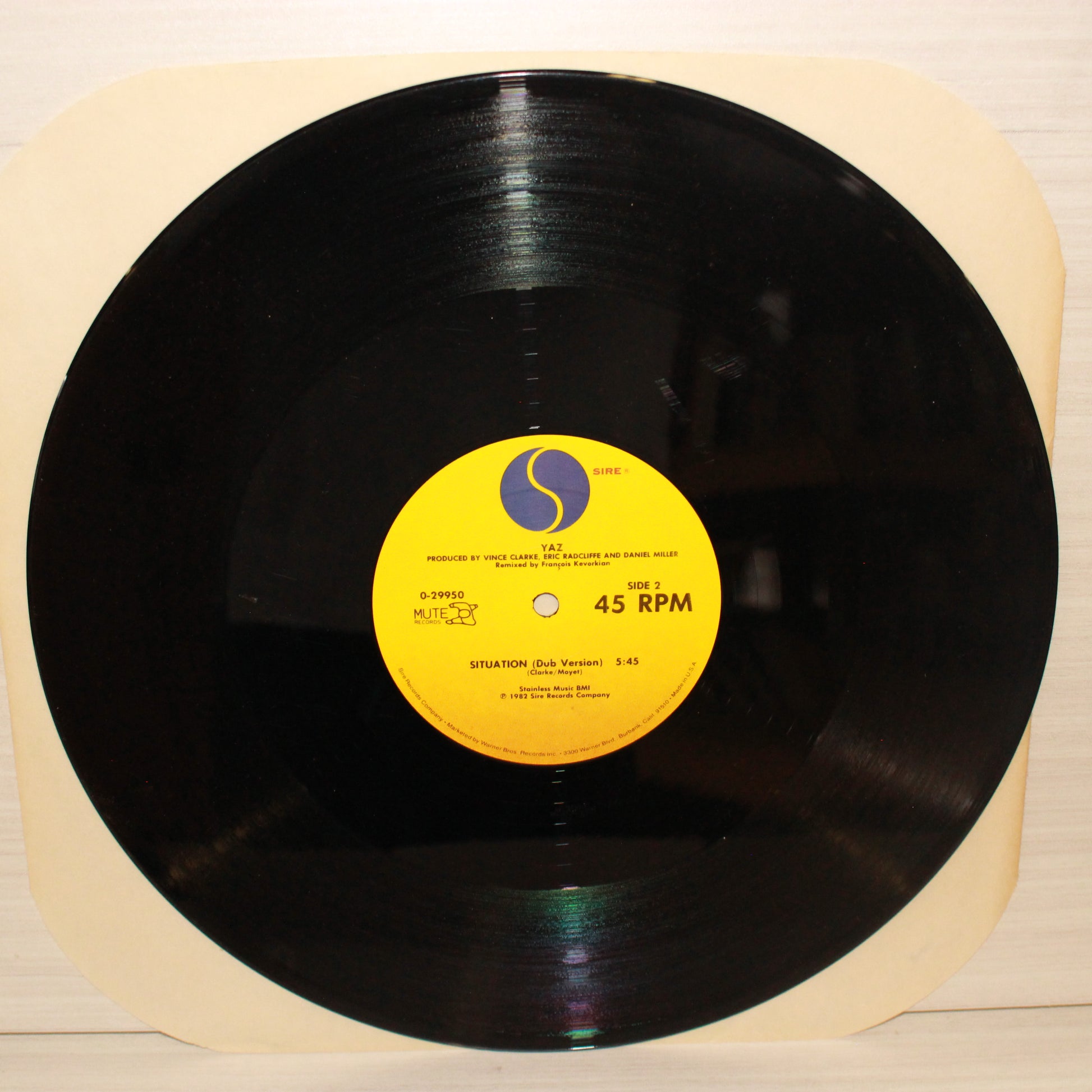 Yazoo : Situation (12",45 RPM)