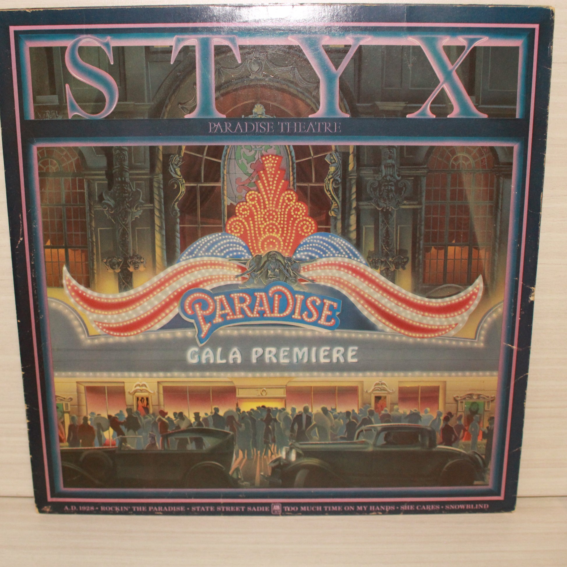 Styx : Paradise Theatre (LP,Album,Etched)