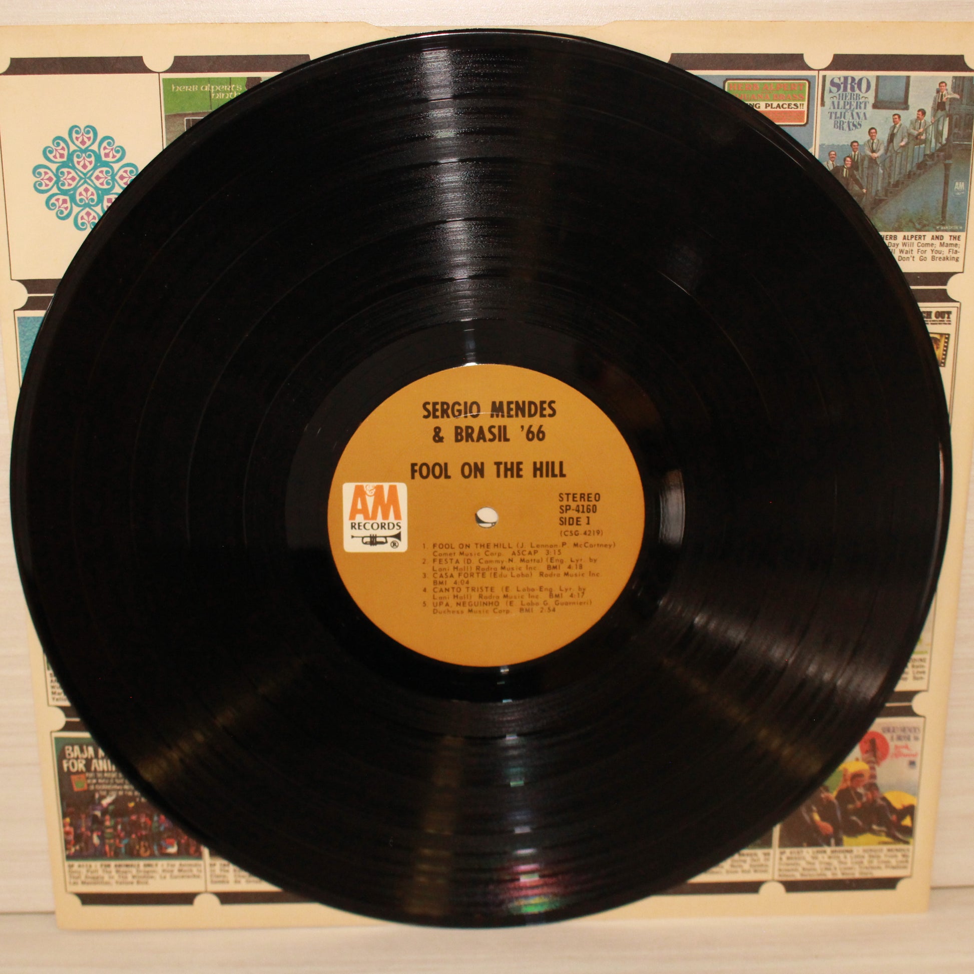 Sérgio Mendes & Brasil '66 : Fool On The Hill (LP,Album,Stereo)