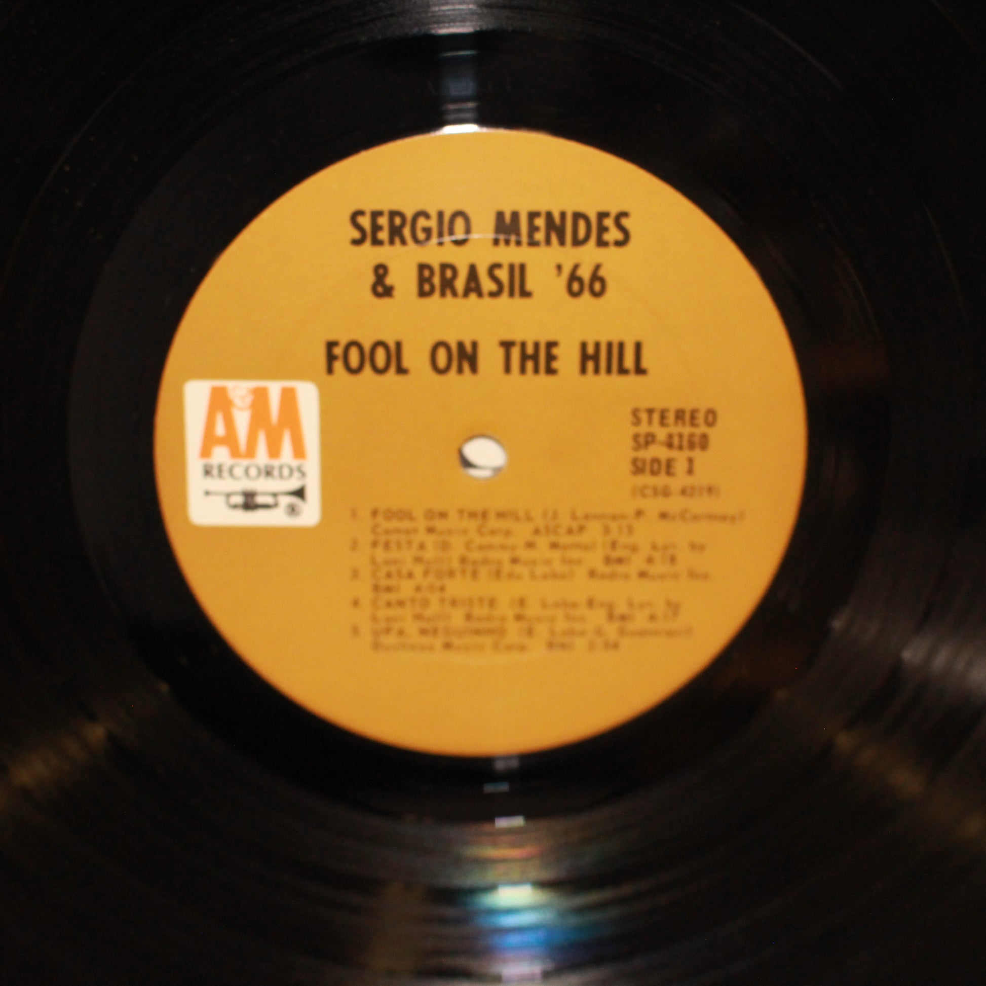 Sérgio Mendes & Brasil '66 : Fool On The Hill (LP,Album,Stereo)