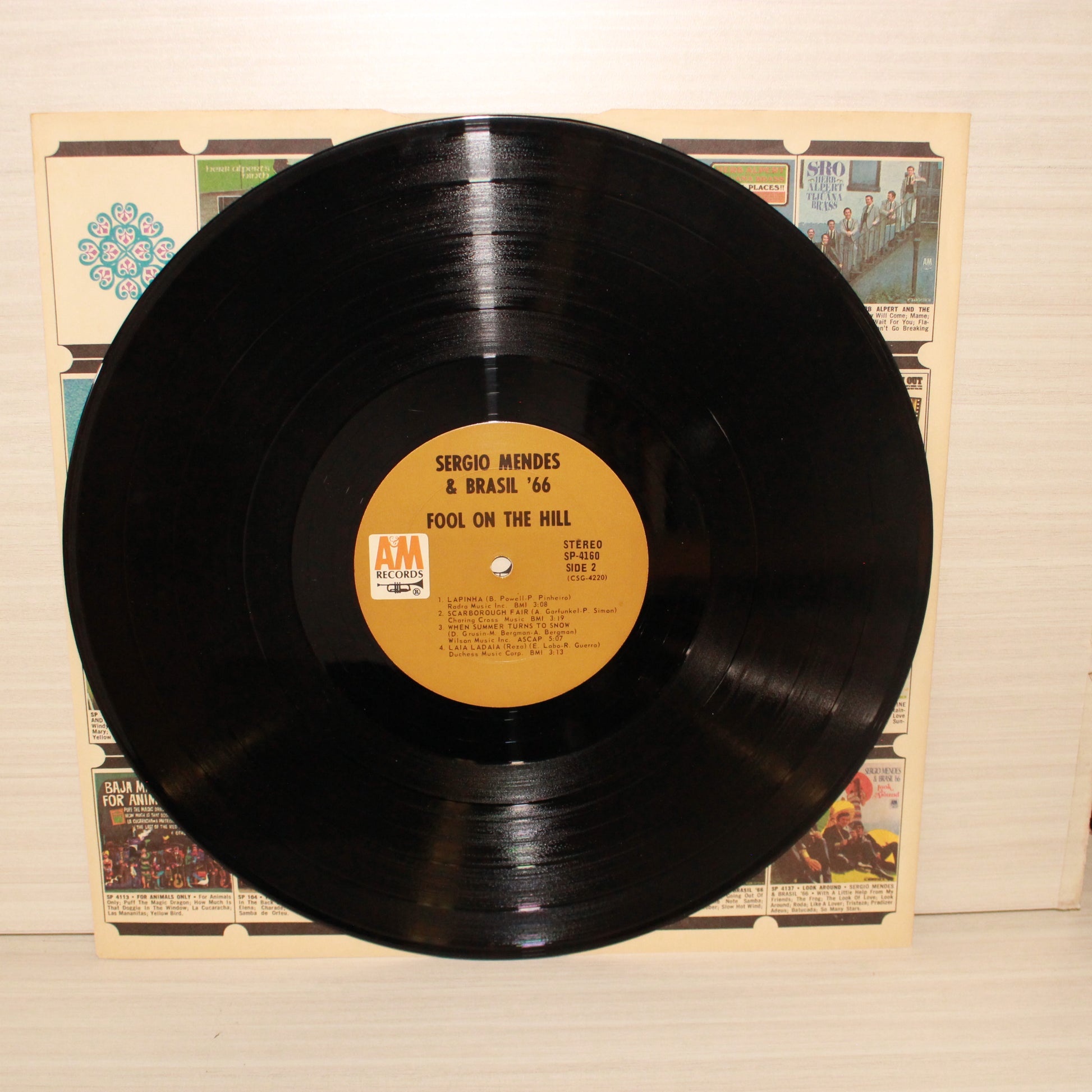Sérgio Mendes & Brasil '66 : Fool On The Hill (LP,Album,Stereo)