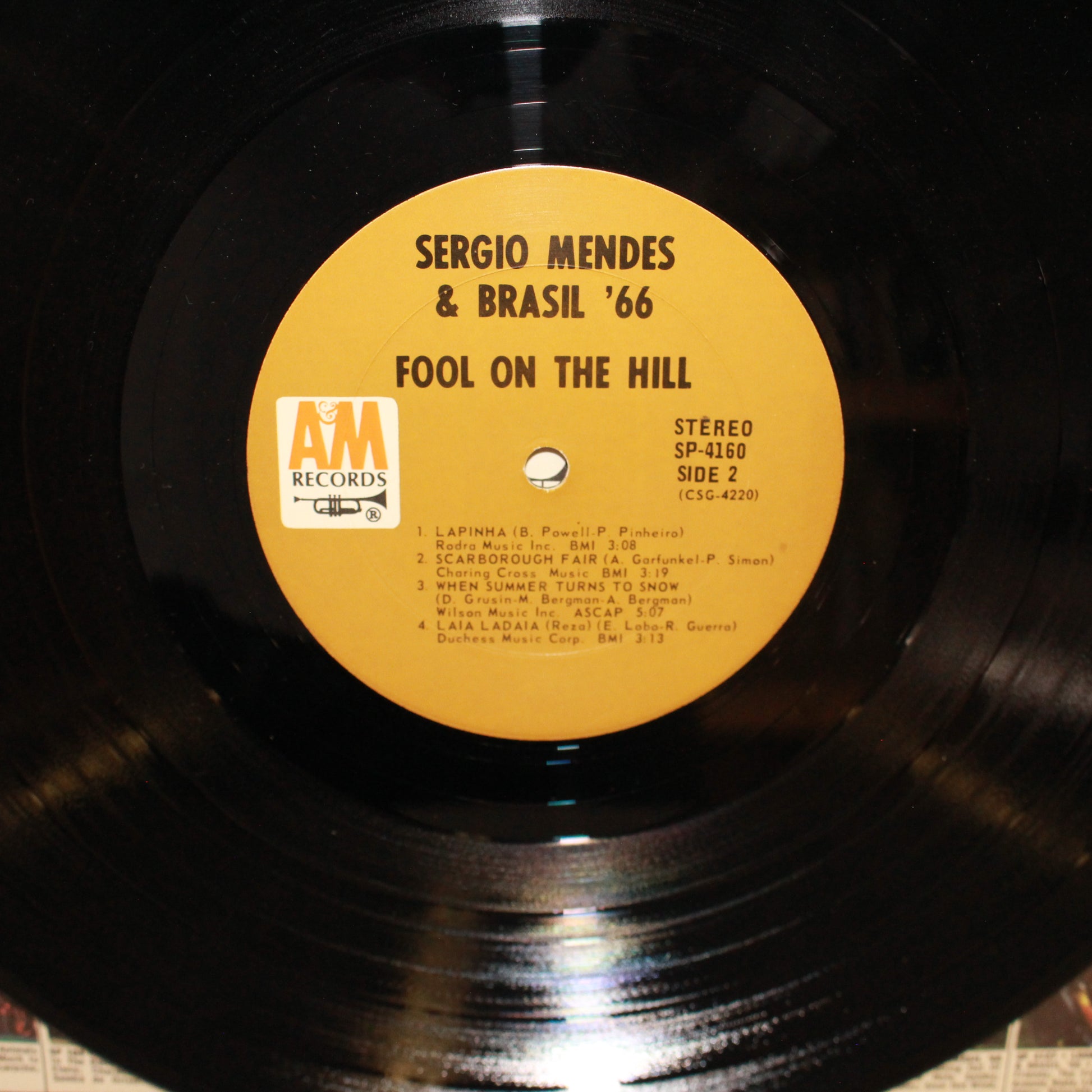 Sérgio Mendes & Brasil '66 : Fool On The Hill (LP,Album,Stereo)