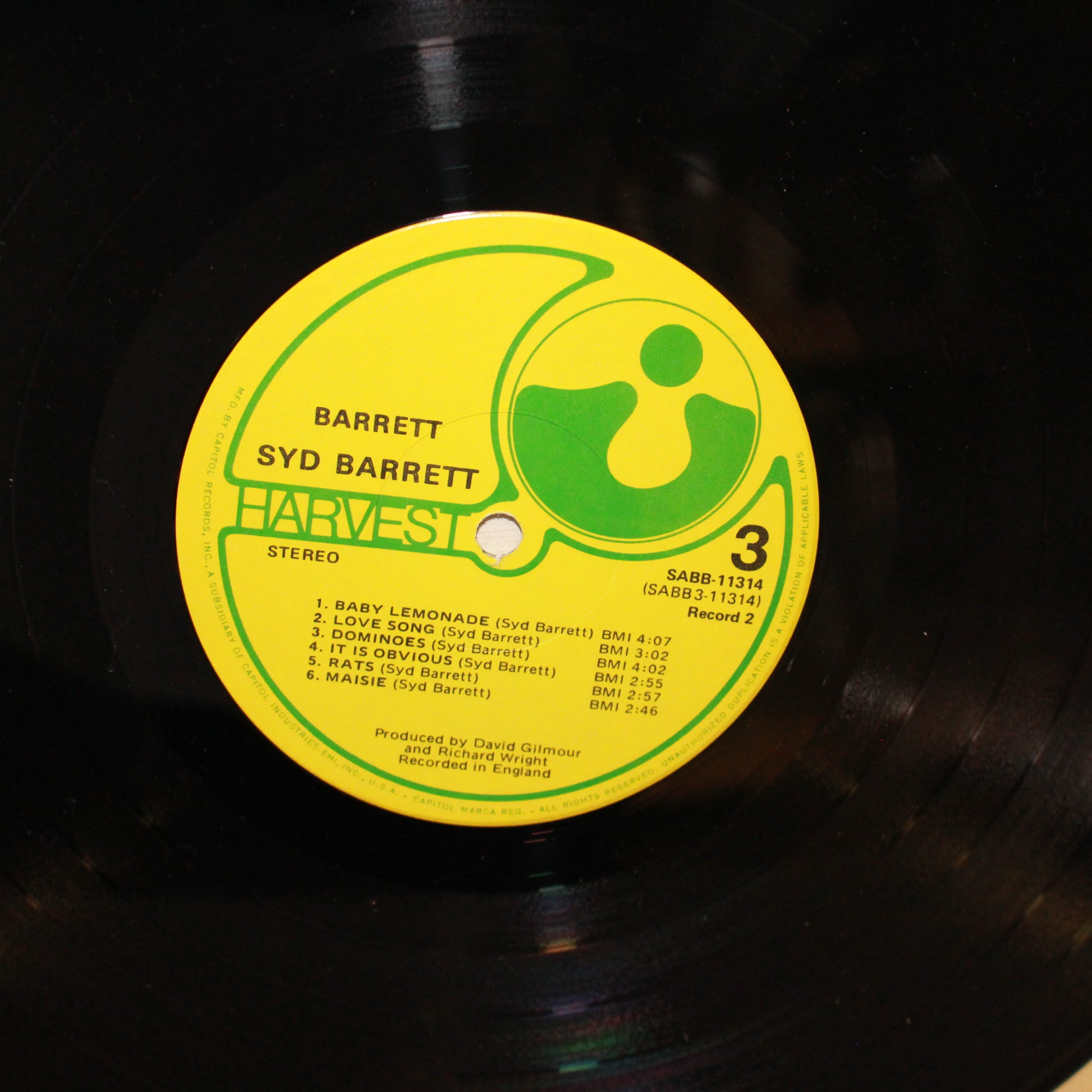 Syd Barrett : Syd Barrett (LP,Compilation,Reissue)