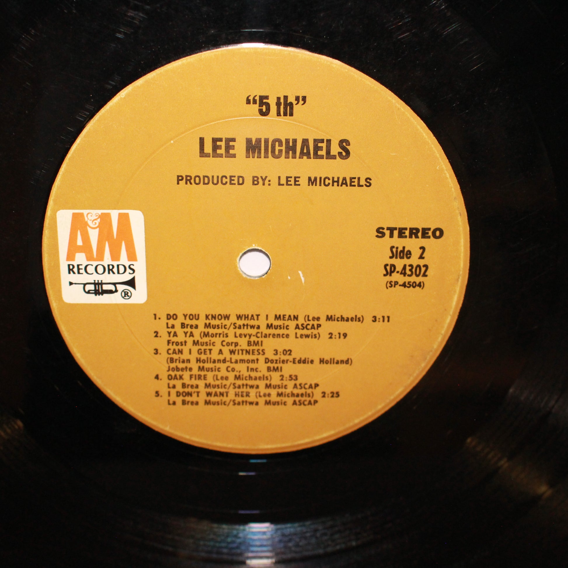 Lee Michaels : 5th (LP,Album)