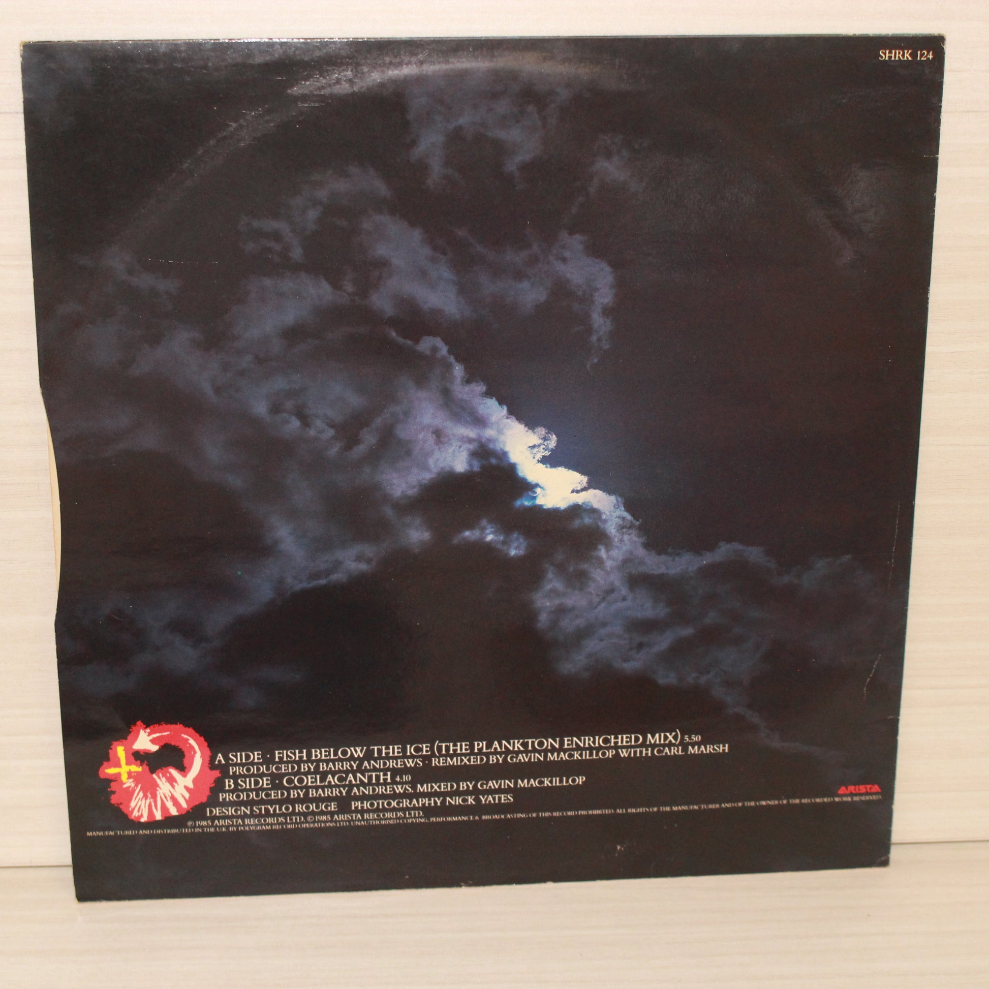Shriekback : Fish Below The Ice (12",Single)