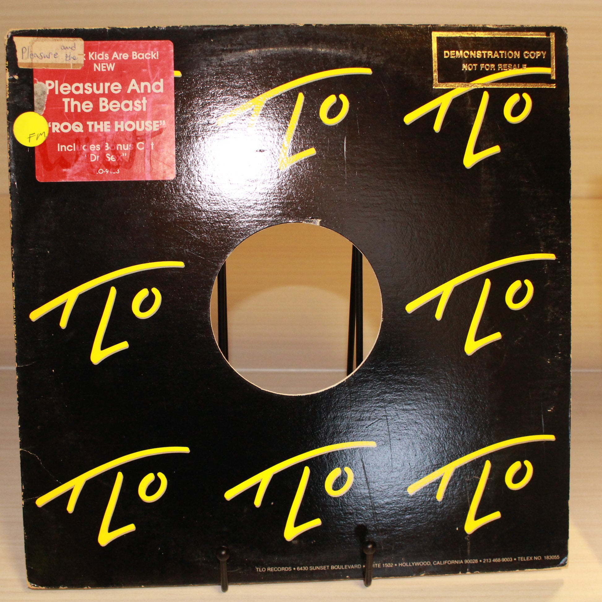Pleasure And The Beast : Roq The House (12",33 ⅓ RPM,Single)
