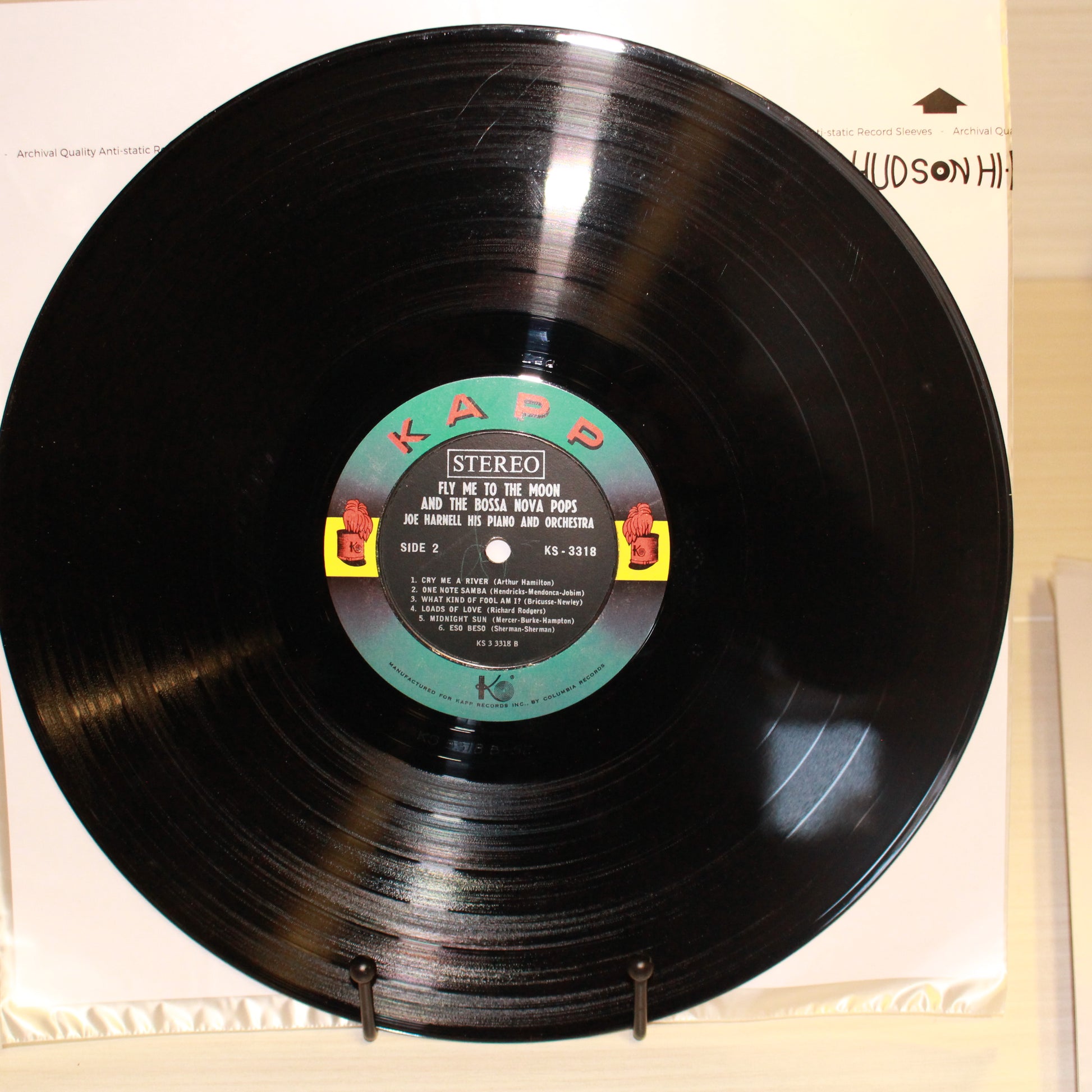 Joe Harnell & His Orchestra : Fly Me To The Moon And The Bossa Nova Pops (LP,Album,Stereo)