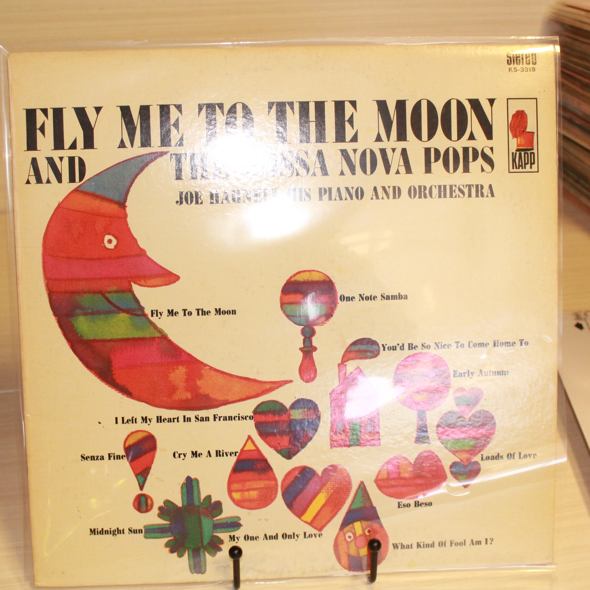 Joe Harnell & His Orchestra : Fly Me To The Moon And The Bossa Nova Pops (LP,Album,Stereo)