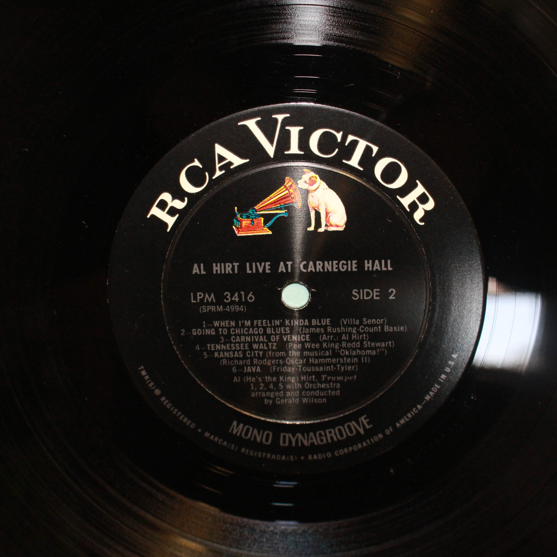 Al Hirt : Live At Carnegie Hall (LP,Album,Stereo)