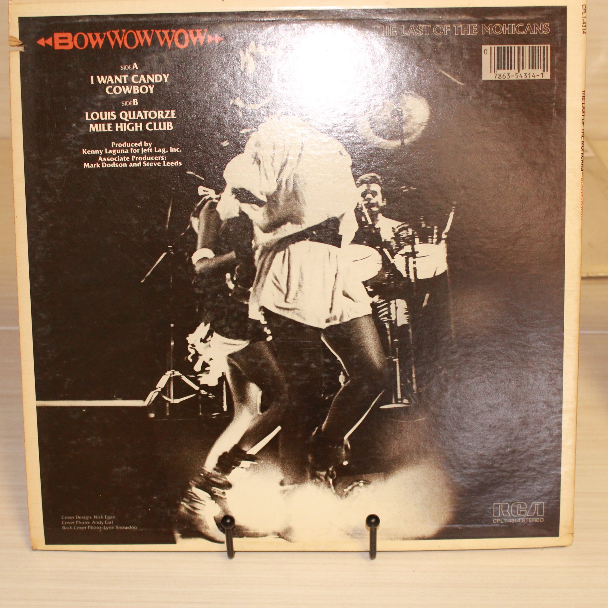 Bow Wow Wow : The Last Of The Mohicans (12",33 ⅓ RPM,EP,Stereo)