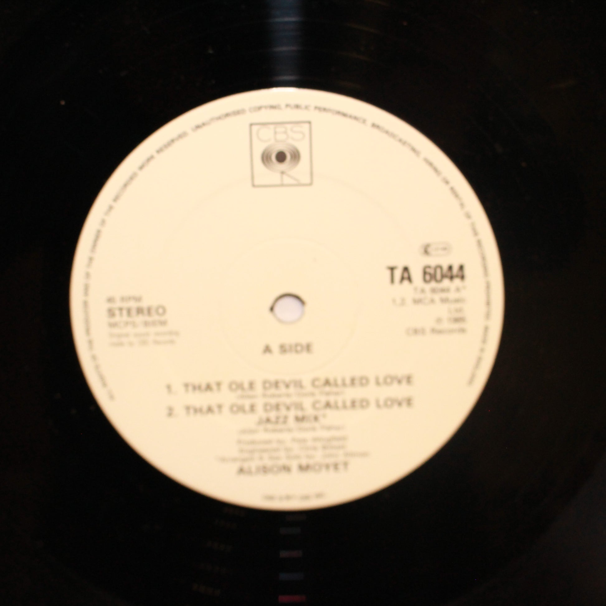 Alison Moyet : That Ole Devil Called Love (12",45 RPM,Single)