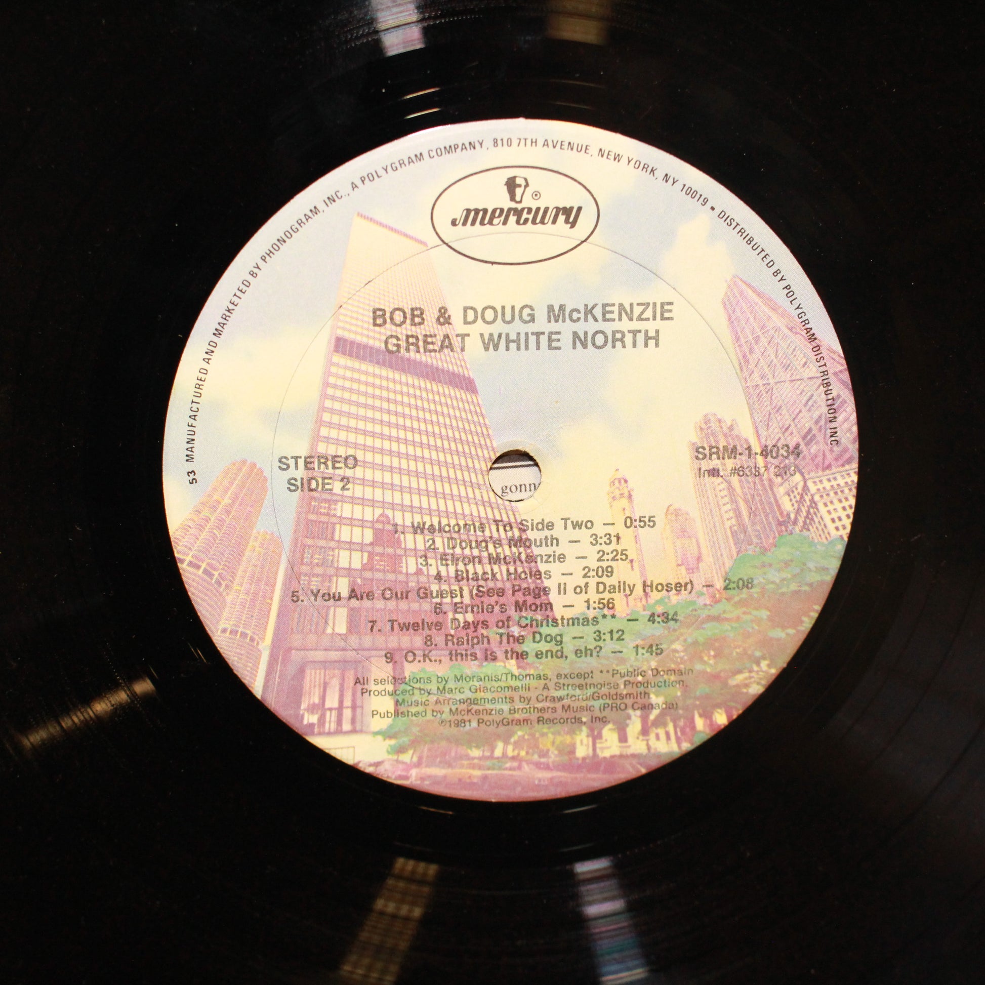 Bob & Doug McKenzie : Great White North (LP,Album)