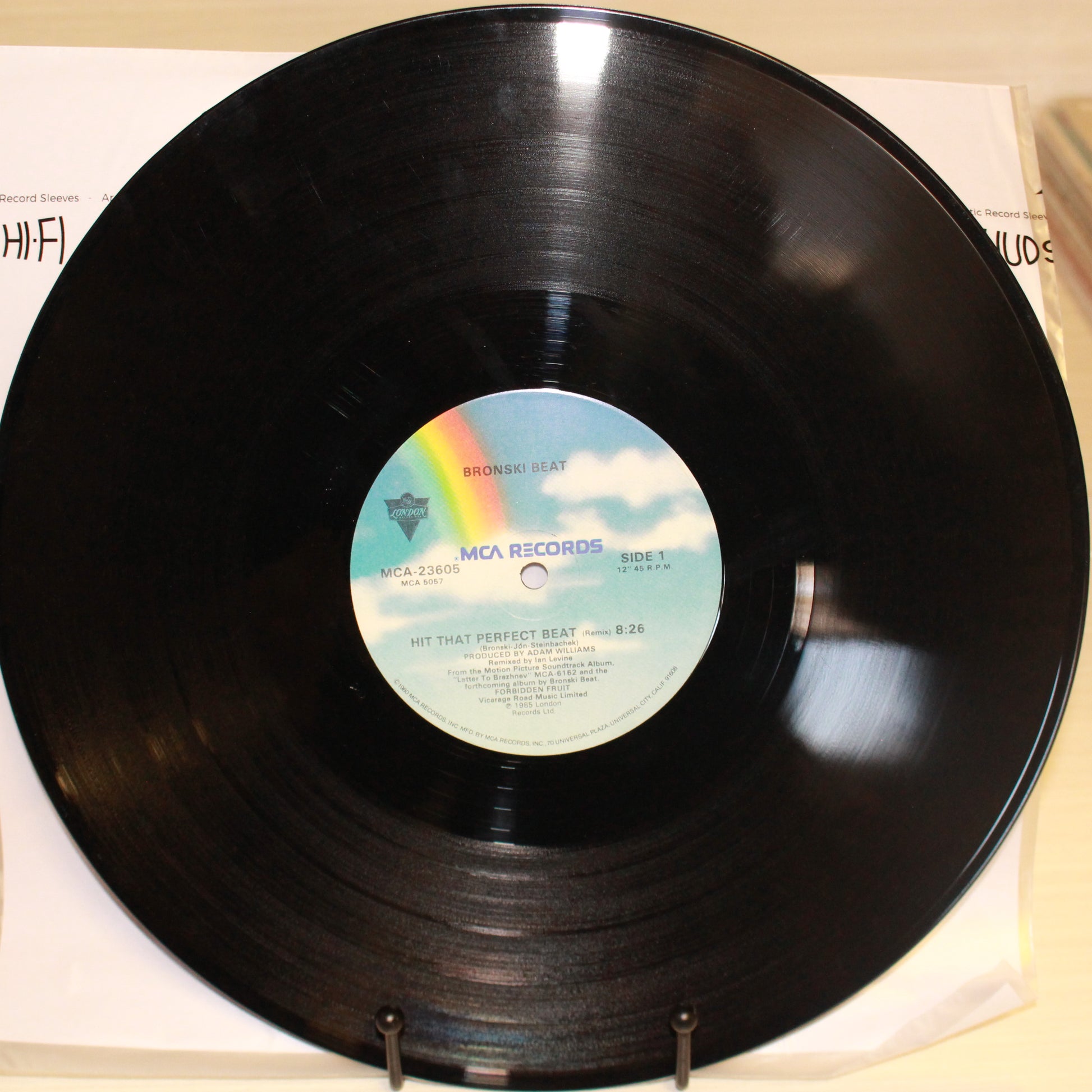 Bronski Beat : Hit That Perfect Beat (12" Version) (12",Single,45 RPM)