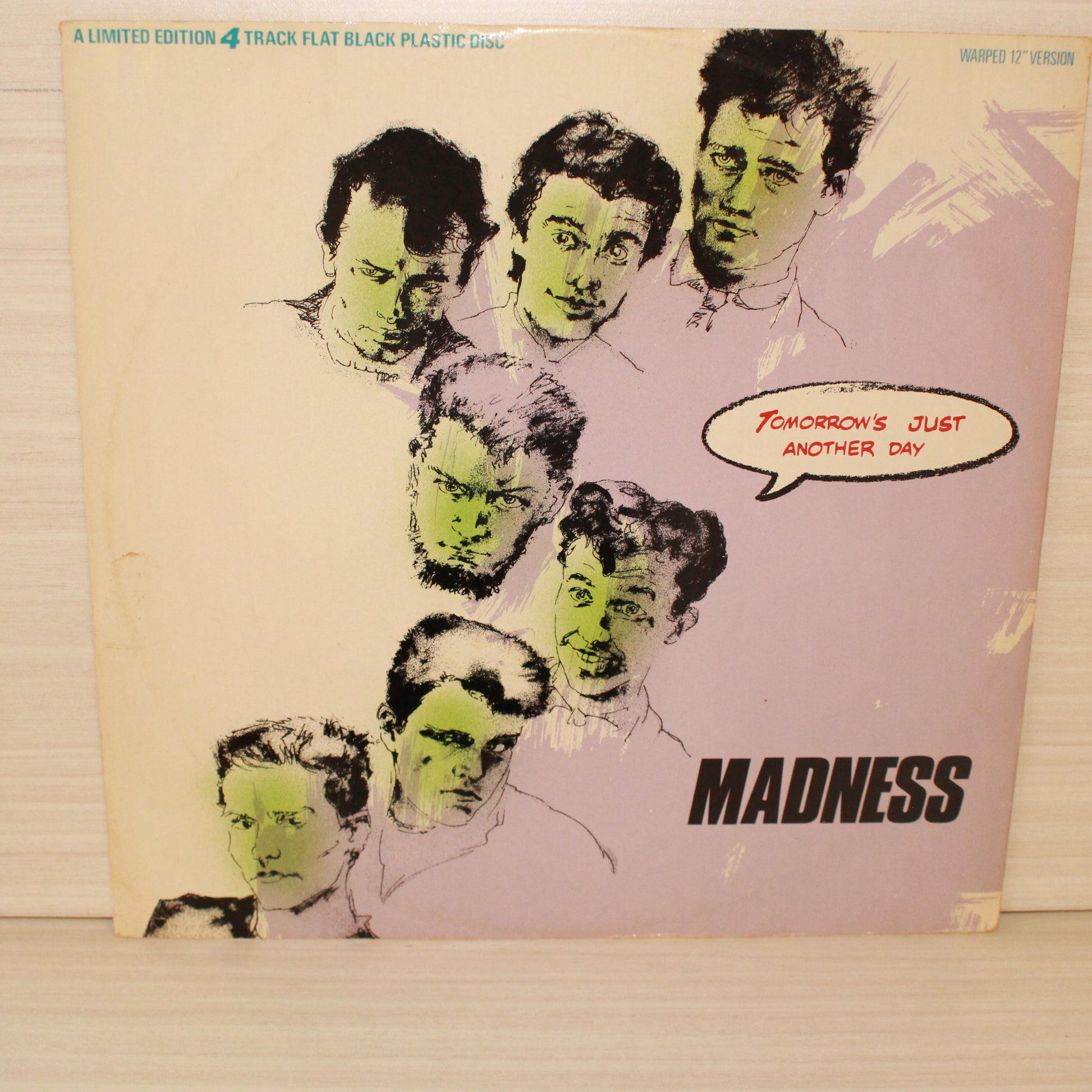Madness : Tomorrow's Just Another Day (Warped 12" Version) (12",45 RPM,Limited Edition)