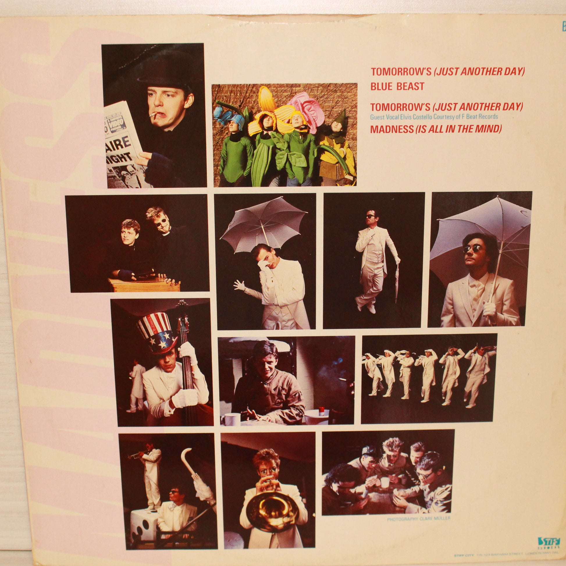 Madness : Tomorrow's Just Another Day (Warped 12" Version) (12",45 RPM,Limited Edition)