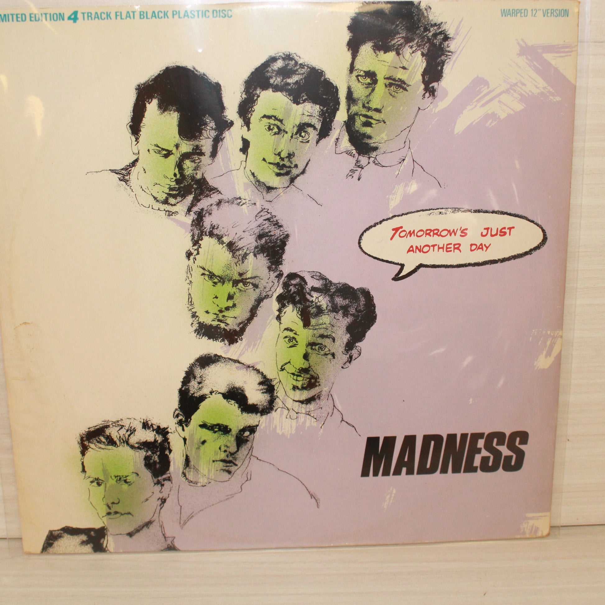 Madness : Tomorrow's Just Another Day (Warped 12" Version) (12",45 RPM,Limited Edition)