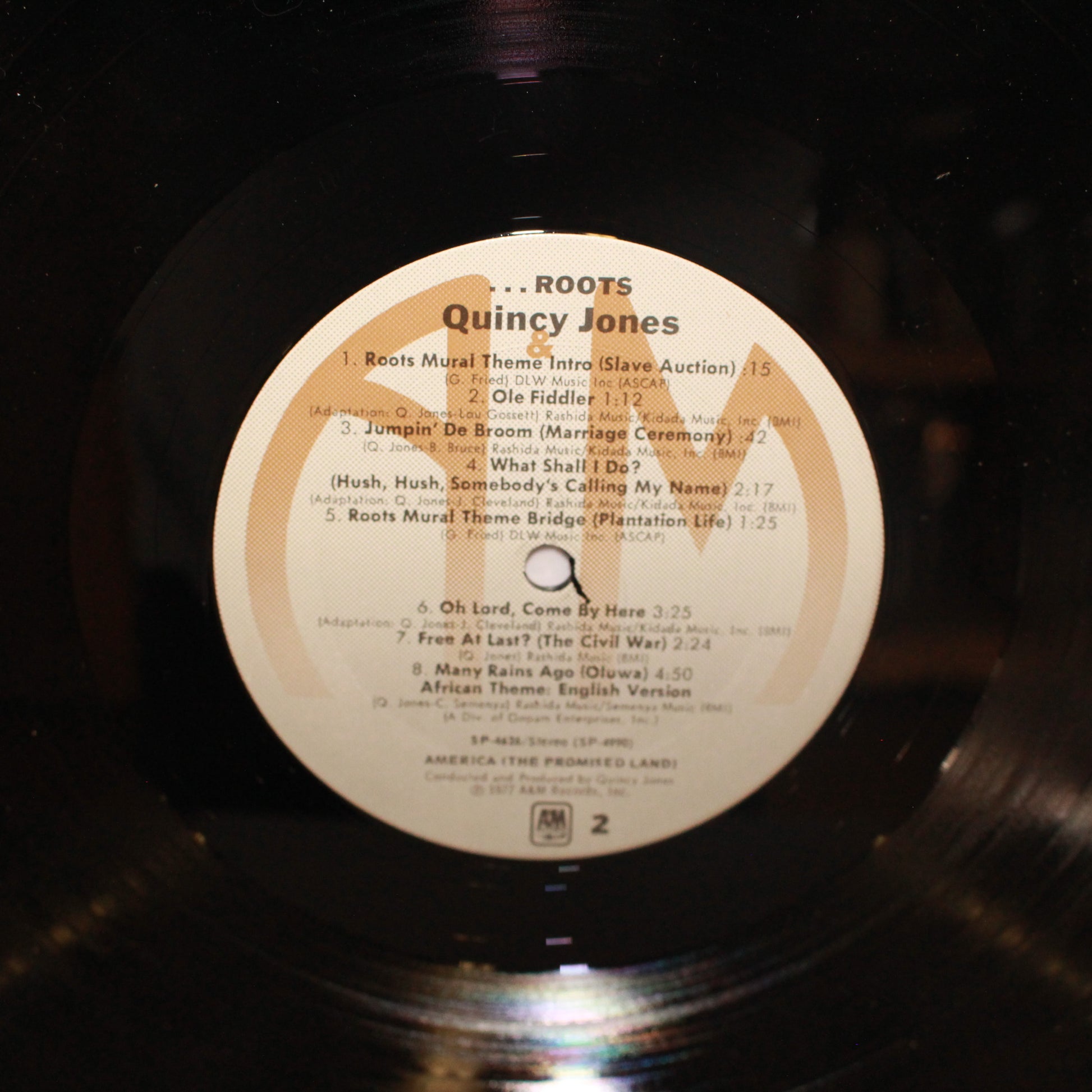 Quincy Jones : Roots (The Saga Of An American Family) (LP,Album,Stereo)