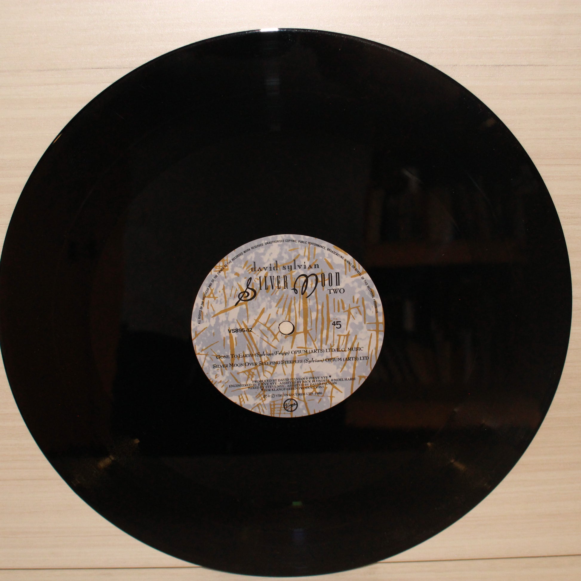 David Sylvian : Silver Moon (12",45 RPM,Single)