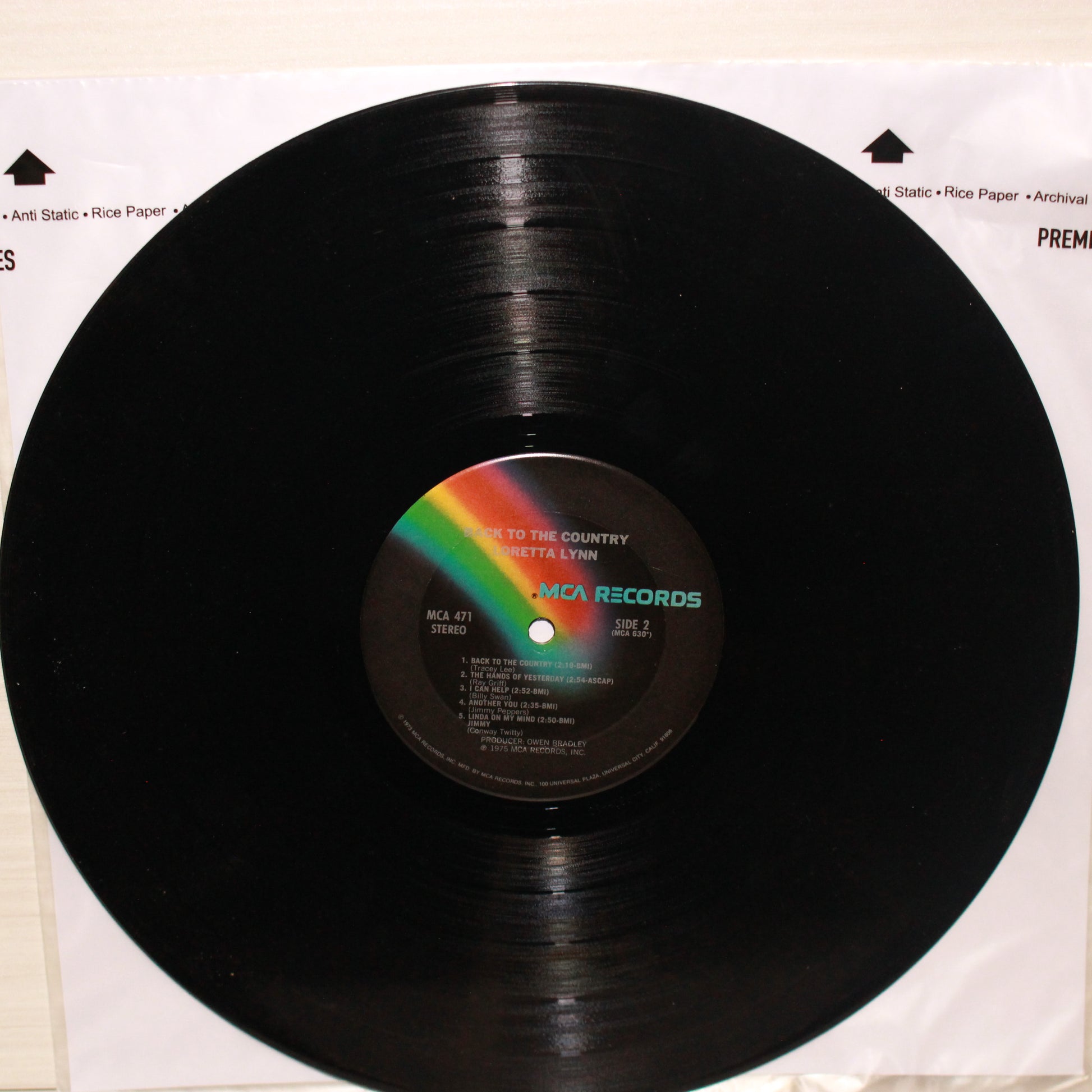 Loretta Lynn : Back To The Country (LP,Album)