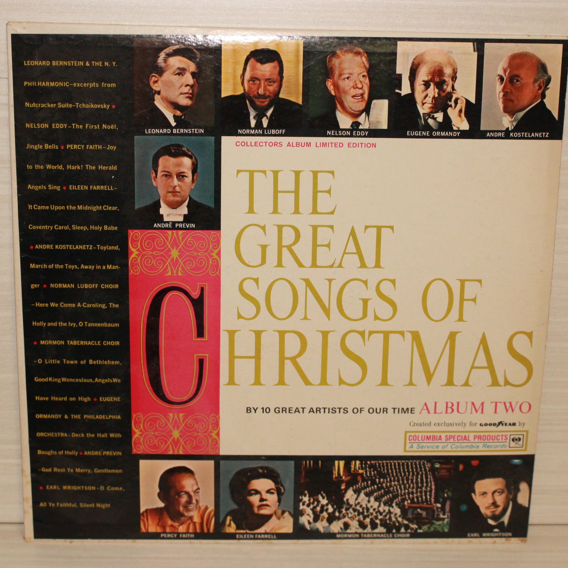 Various : The Great Songs Of Christmas Album Two (LP,Album,Compilation,Limited Edition)