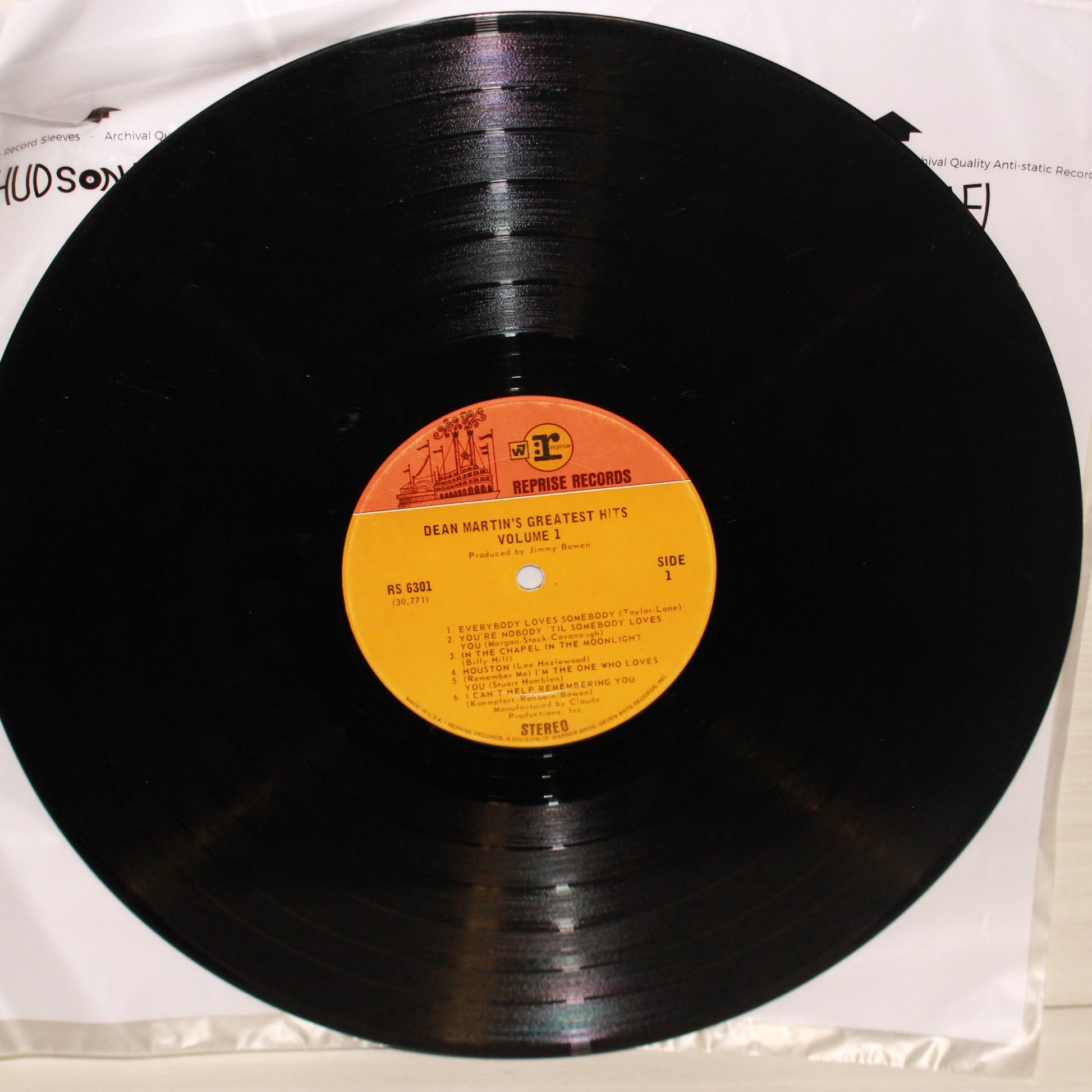 Dean Martin : Dean Martin's Greatest Hits! Vol. 1 (LP,Compilation,Stereo)
