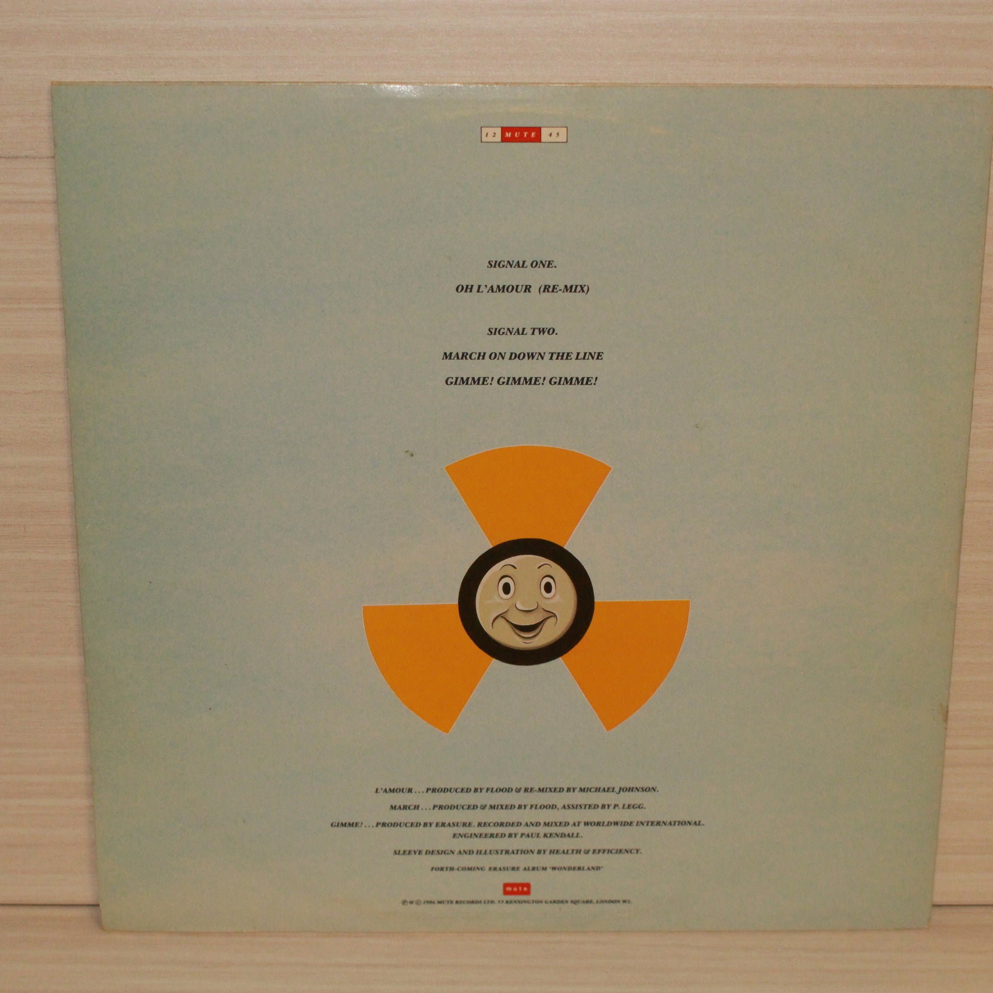 Erasure : Oh L'Amour (12",Single,45 RPM)